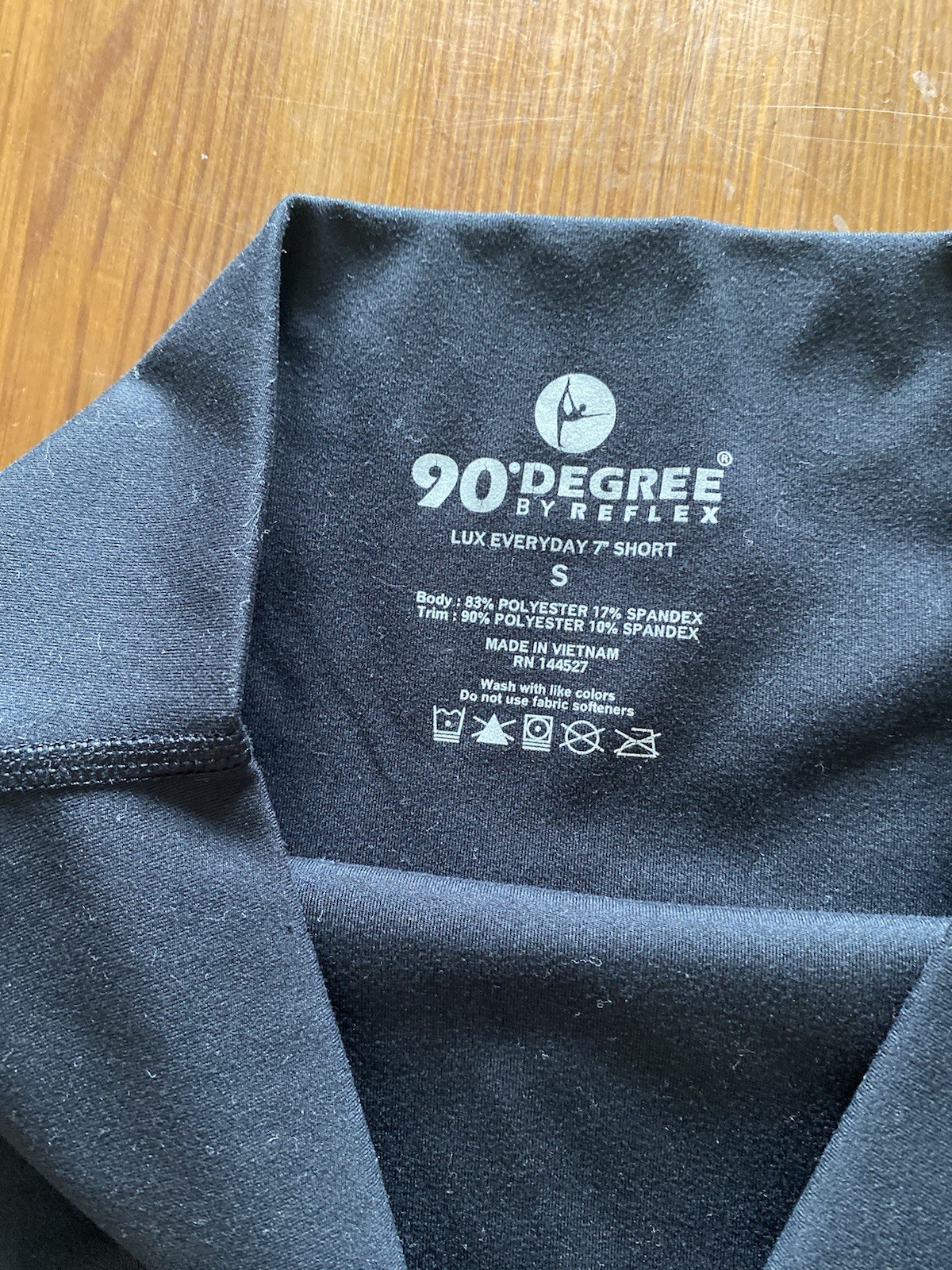 90 DEGREE by REFLEX LUX EVERYDAY 7” Short Blk