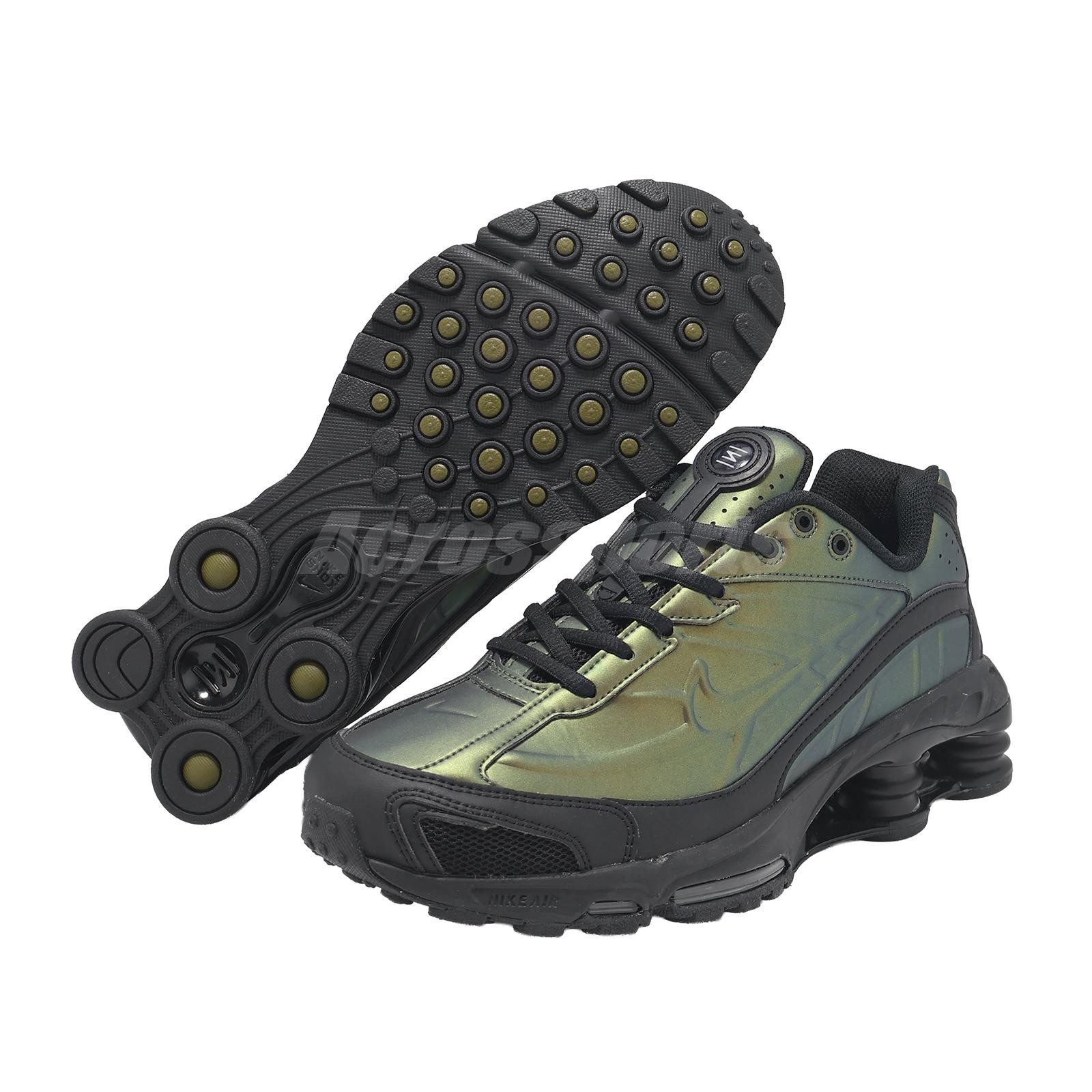 Nike Shox Ride 2 Black Olive Cargo Khaki Men Casual Shoes Sneakers IH4468-001