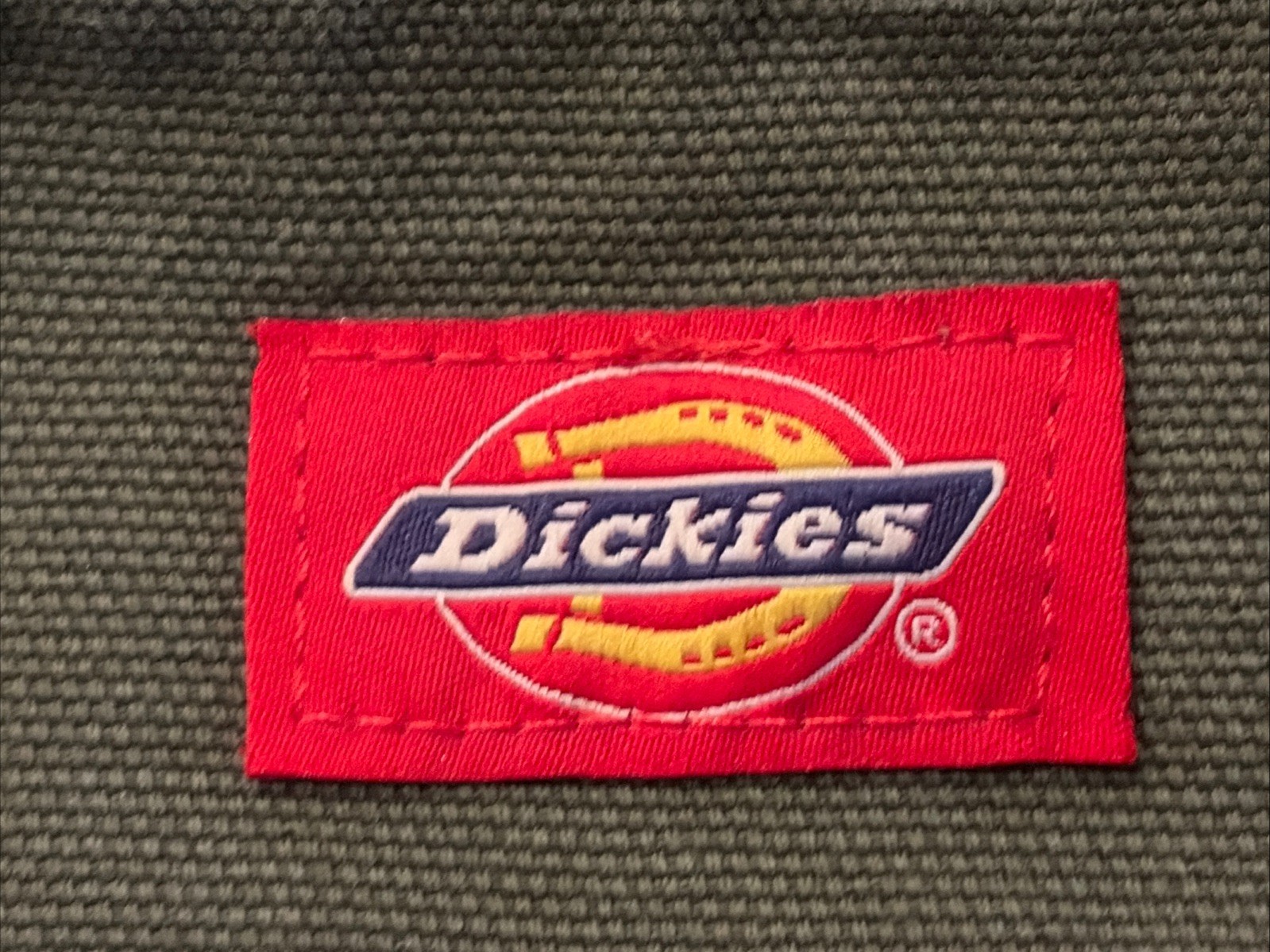 Dickies Carpenter Pants Mens 42 x 30 Green Relaxed Fit Work Canvas Hammer Loop