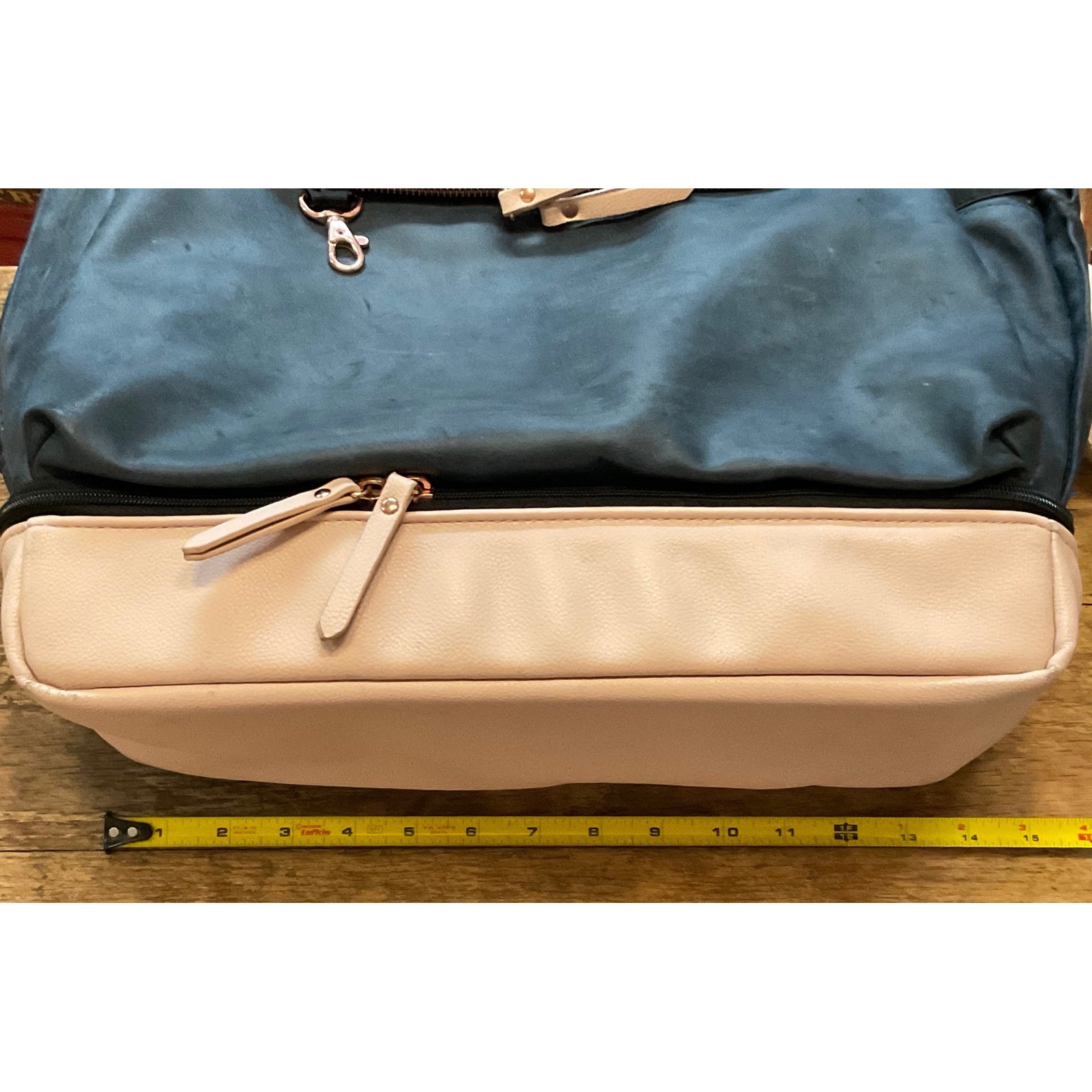 Petunia pickle bottom Pivot Pack indigo blush diaper bag backpack leather vegan