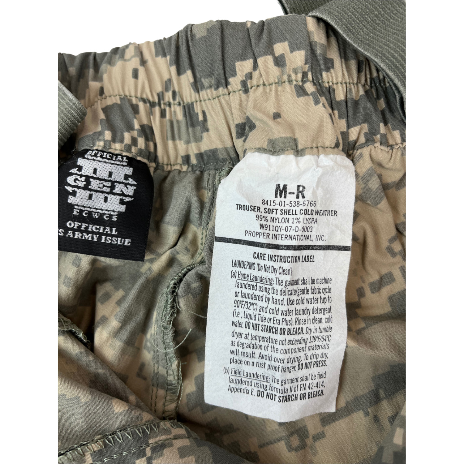 New ACU Soft Shell Cold Weather Jacket And Trouser Set *mocinc.1982*