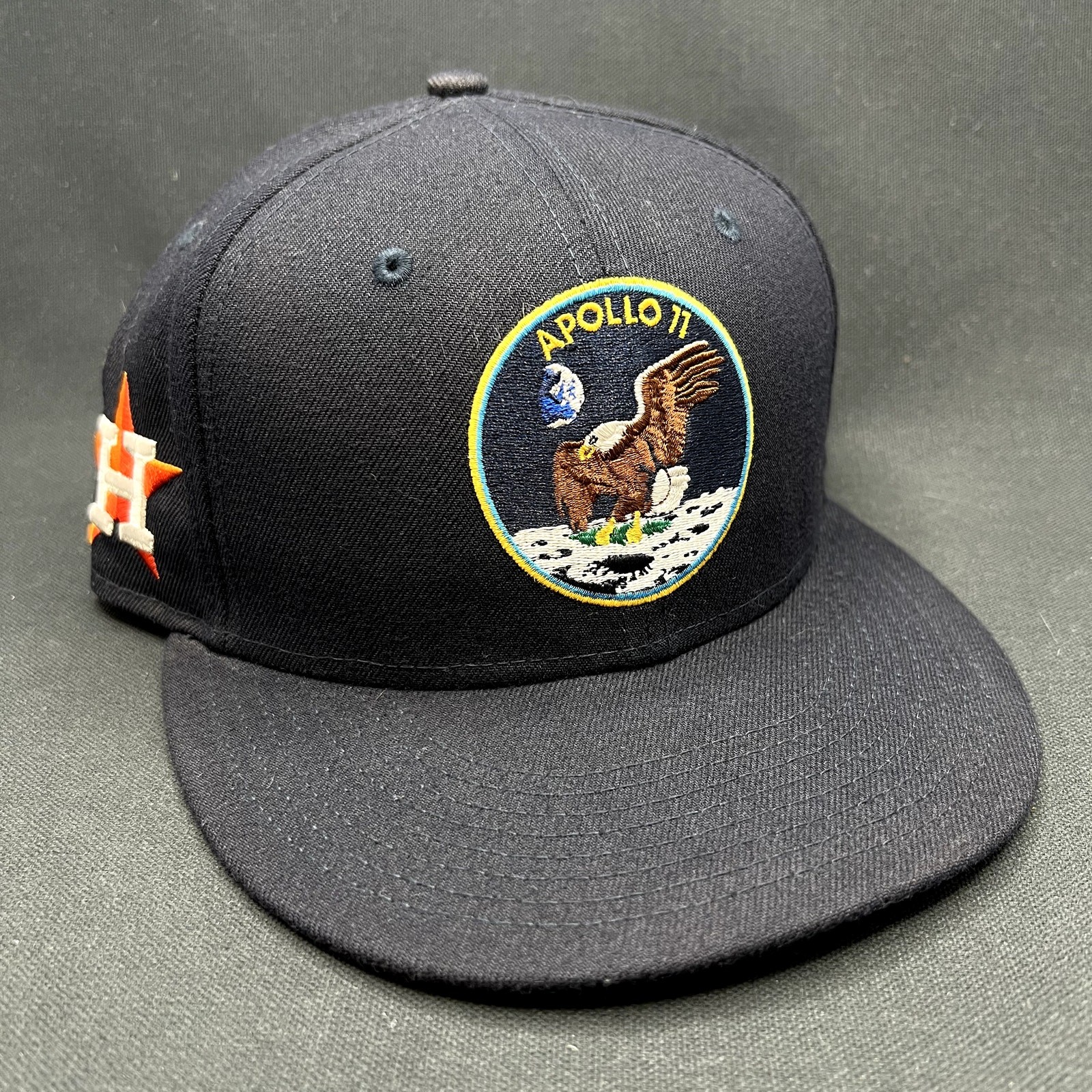 7 1/4 New Era Houston Astros Apollo 11 Mission Patch 59FIFTY Fitted Hat