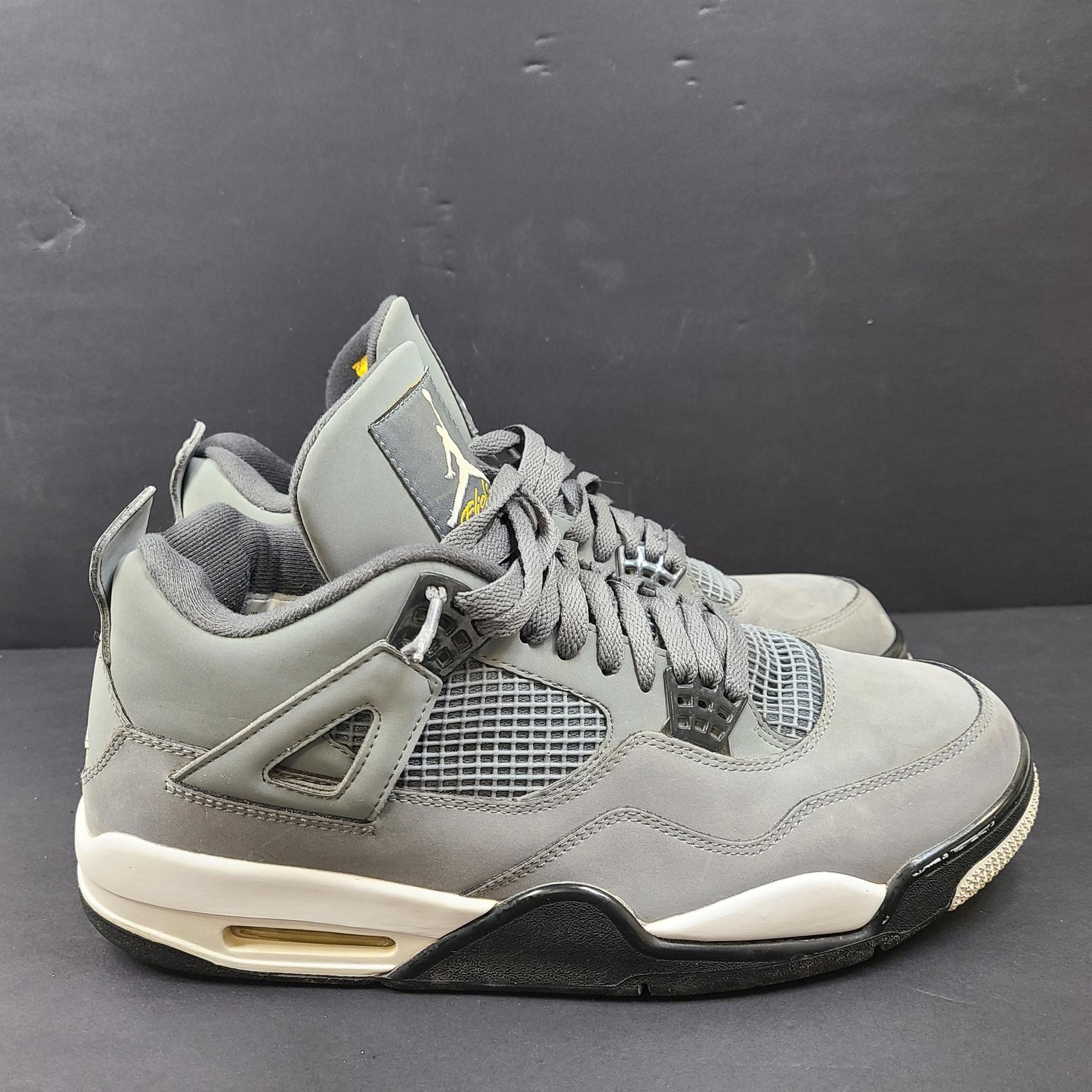 Nike Air Jordan 4 Retro Cool Grey 308497-007 Men’s Shoes Gray Sz 12