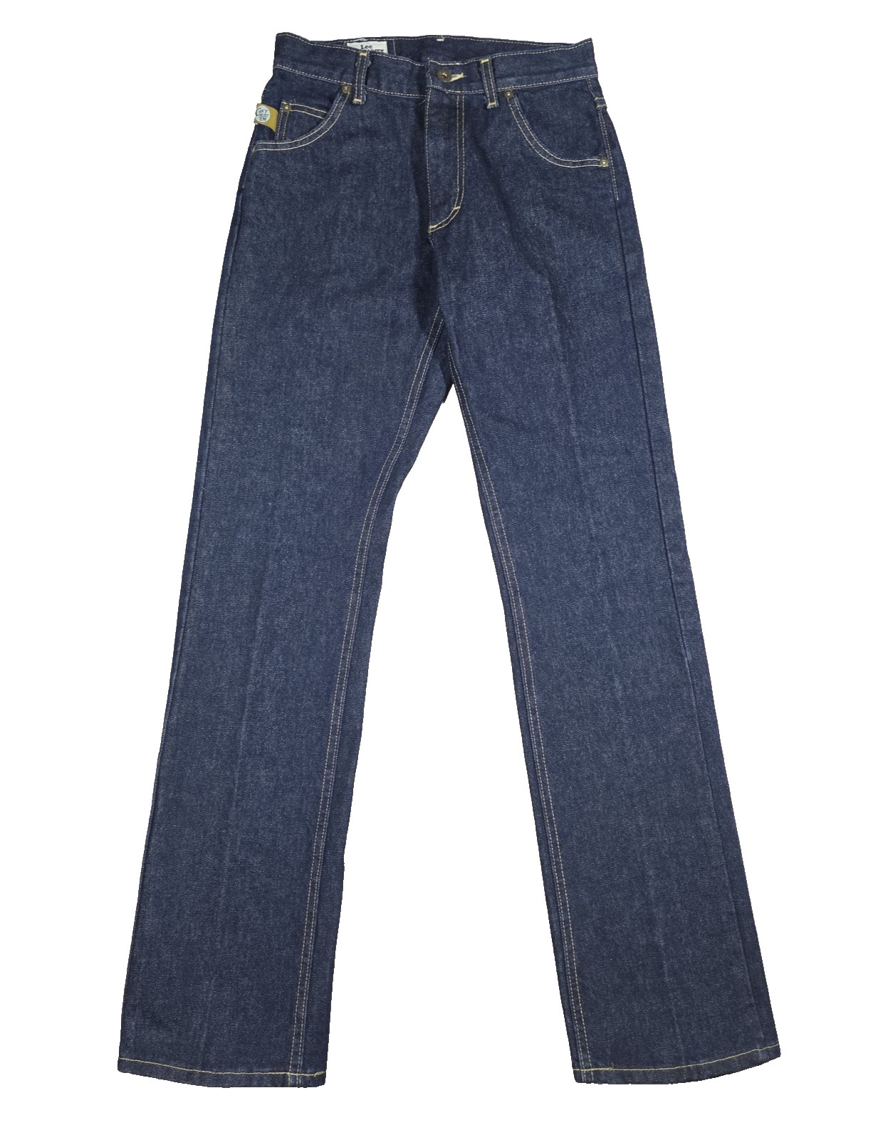 Vintage Lee Dungarees Jeans Men’s 27×32 Dark Wash Straight Made in USA Bust Em