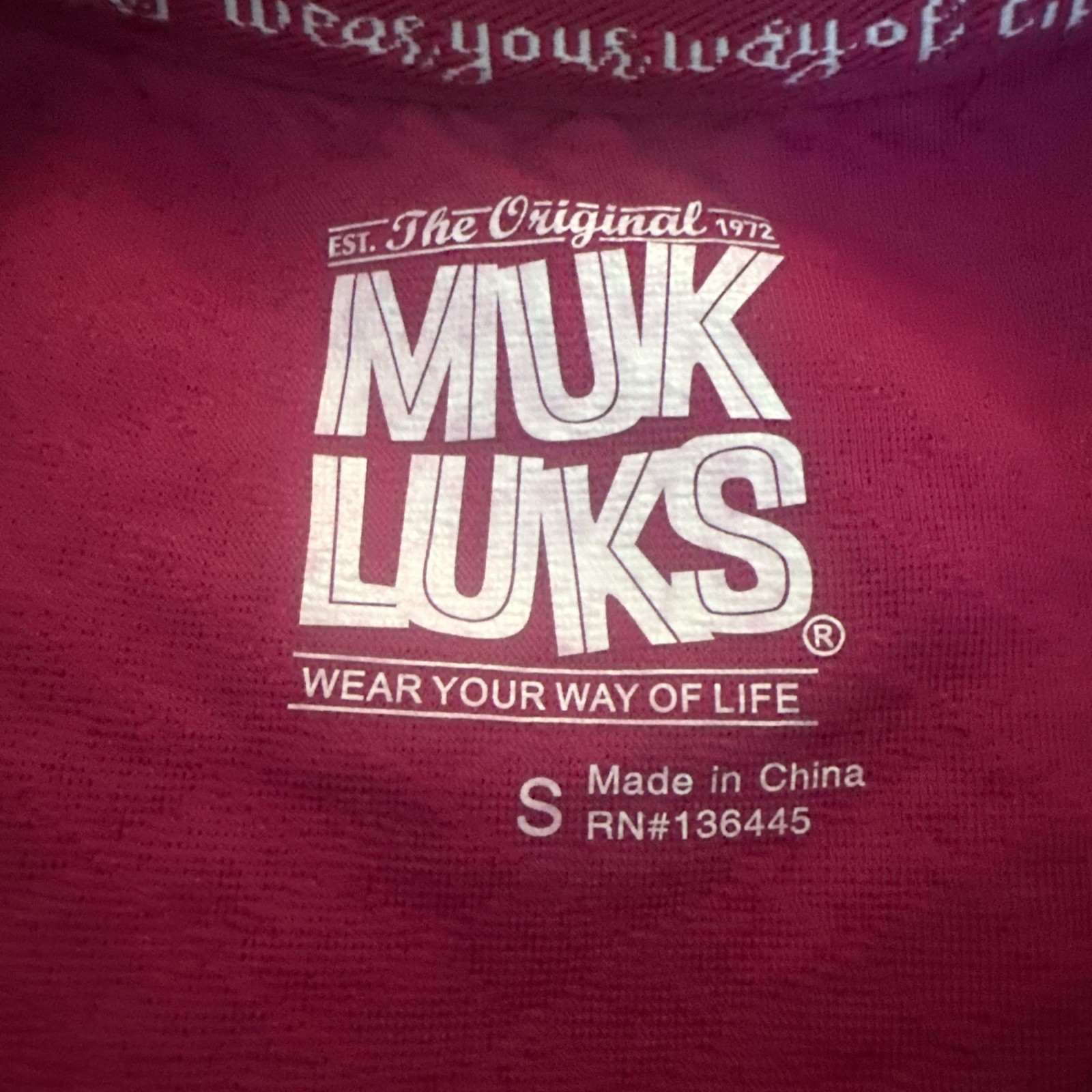 Muk Luks Quilted Crewneck Sweatshirt Pink Fuchsia Pullover SZ Small