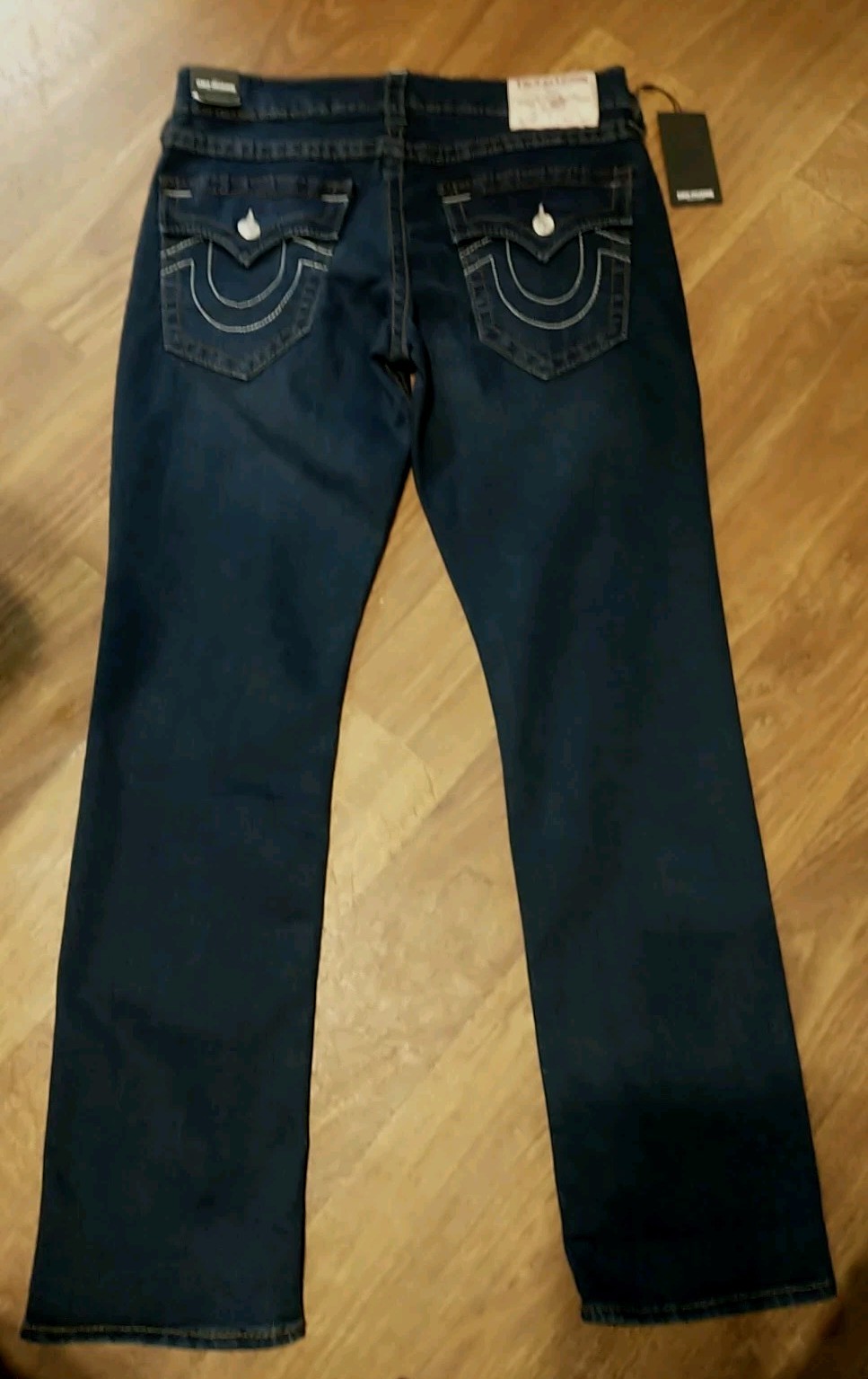 True Religion Ricky Relaxed Straight Flap Men’s Jeans Size 34 x 34 Stretch Fit