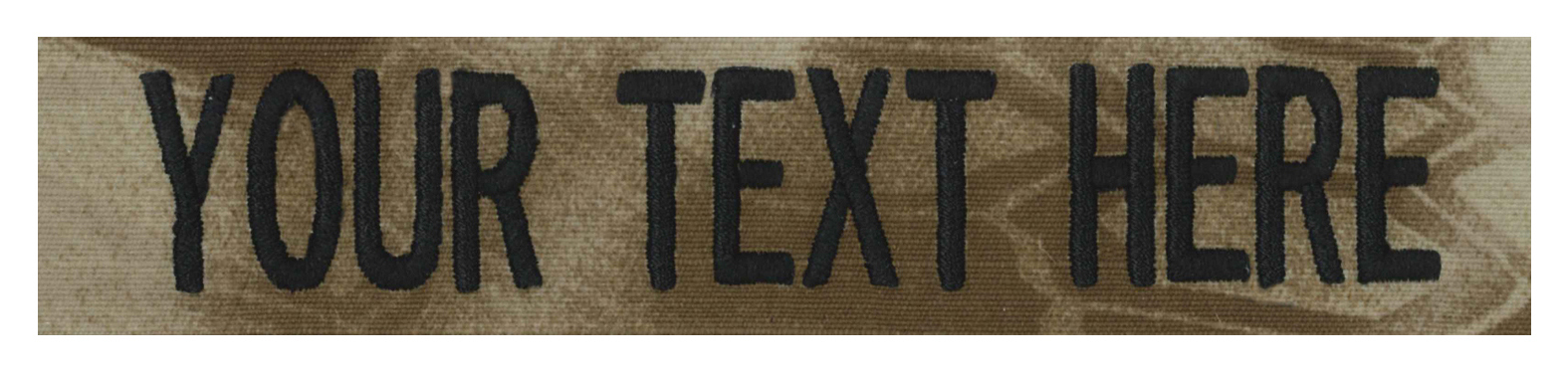 Regulation Military Name Tapes 1″x5″, Tactical & with LOGO – Made in the USA!!!