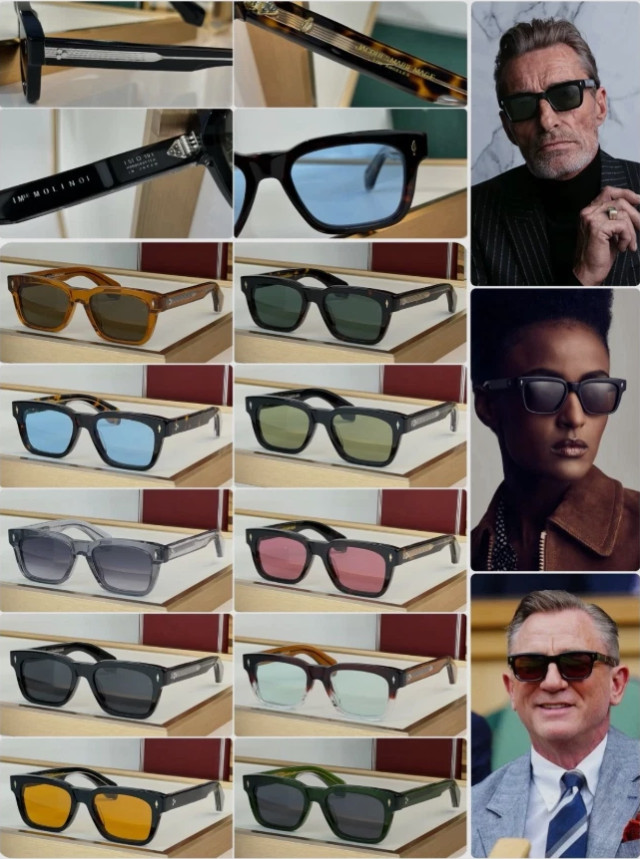 JACQUES MARIE MAGE Style Unisex Sunglasses – MODEL: MOLINO SIZE：51口20