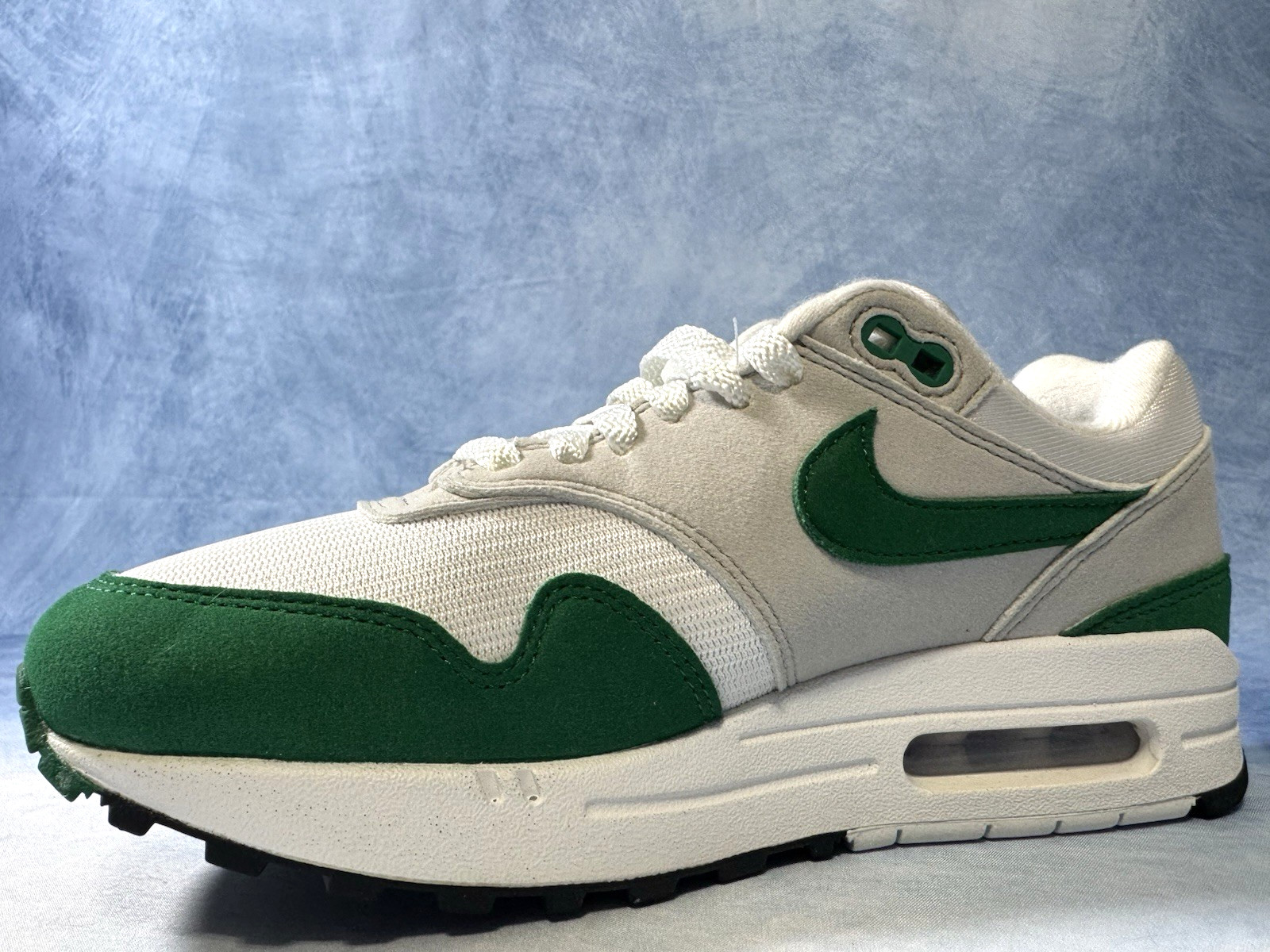 Nike Air Max 1 Grey Malachite Green White DZ2628-003 Women’s Shoes Size 7.5
