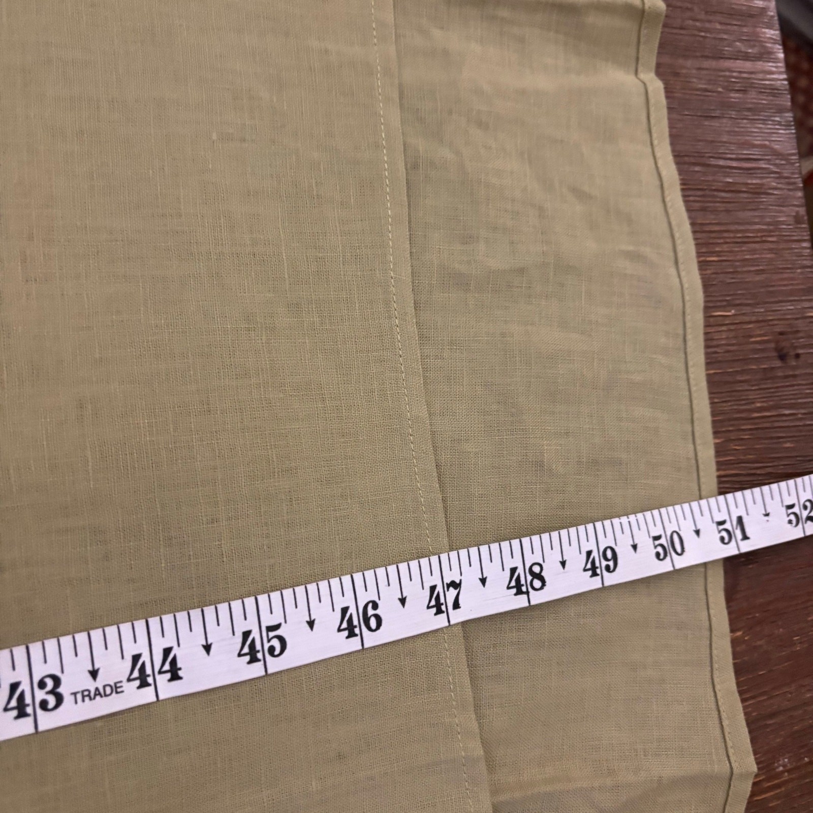 NWT LINTICO 100% Linen Sleeveless A-Line Maxi Dress Sage Apple Green