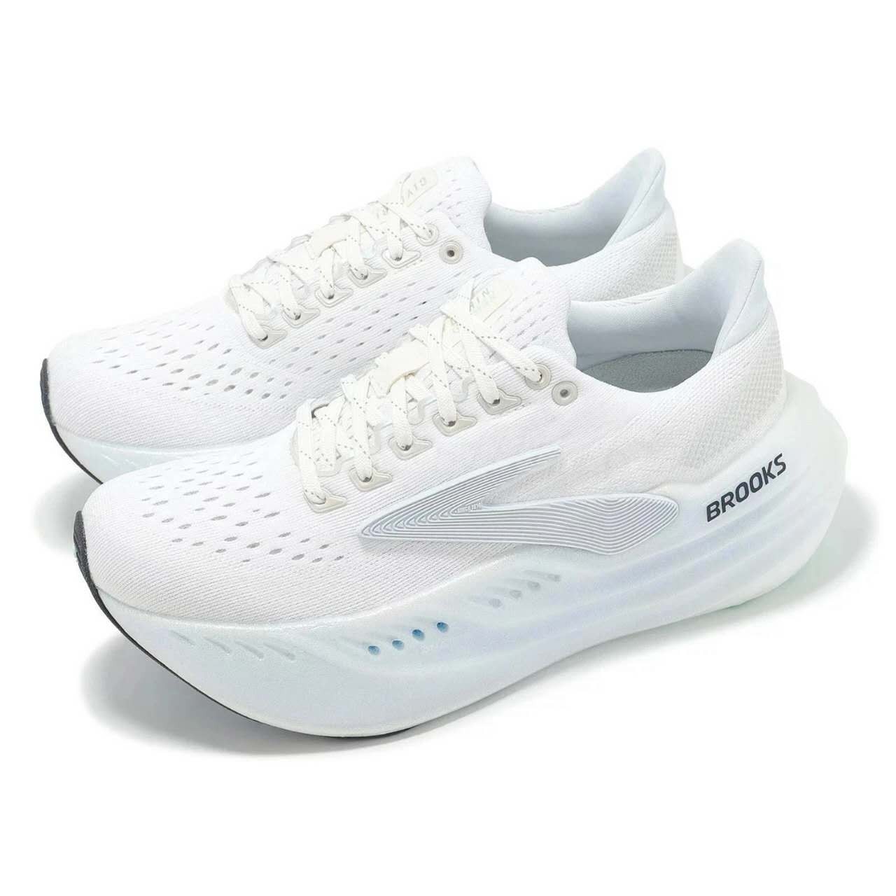 Size 9.5 – Brooks Glycerin Max Pearlized White Bay W