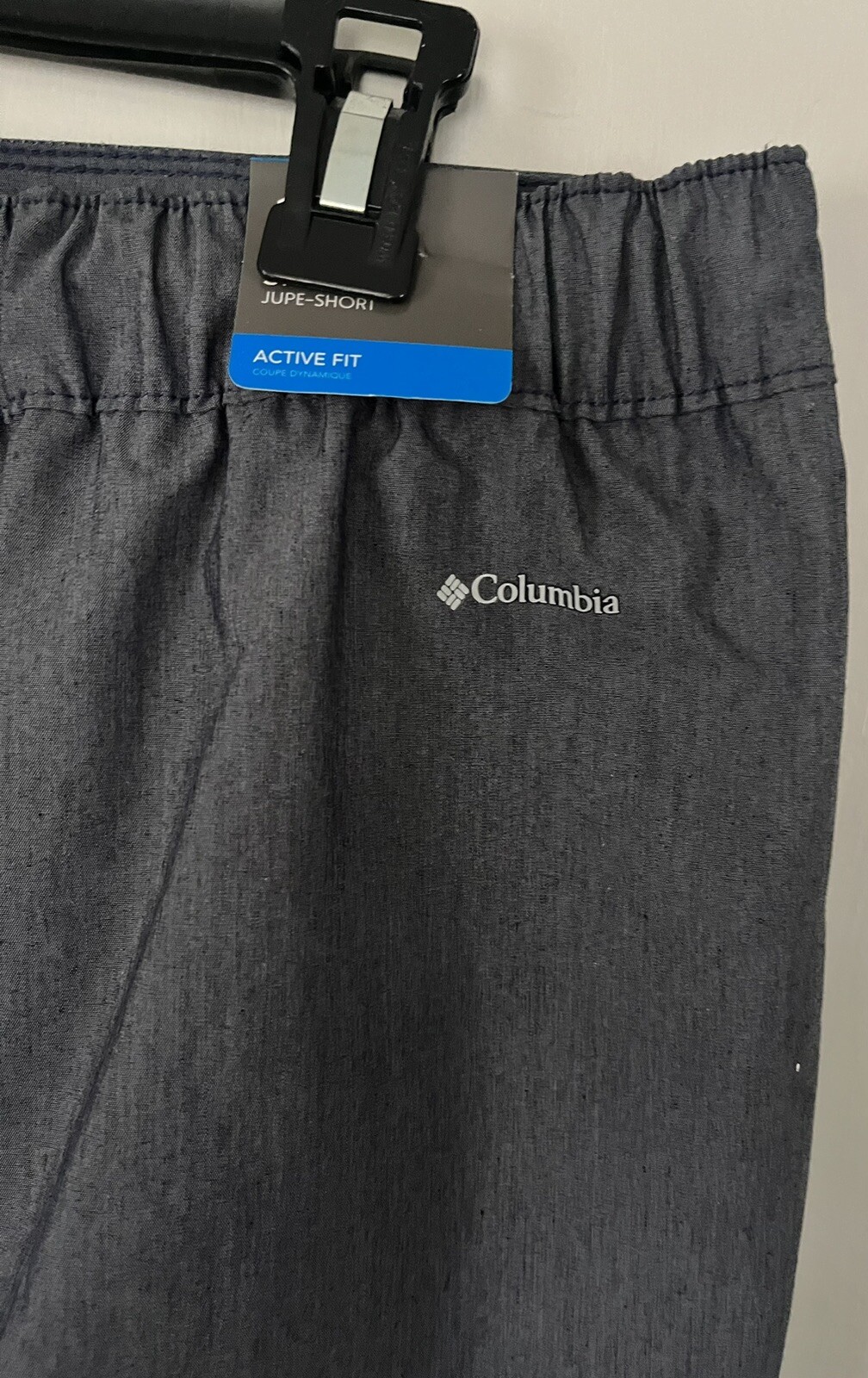 NEW Columbia Size 10. Gray. Longer Days Skort 50 UPF MSRP $60