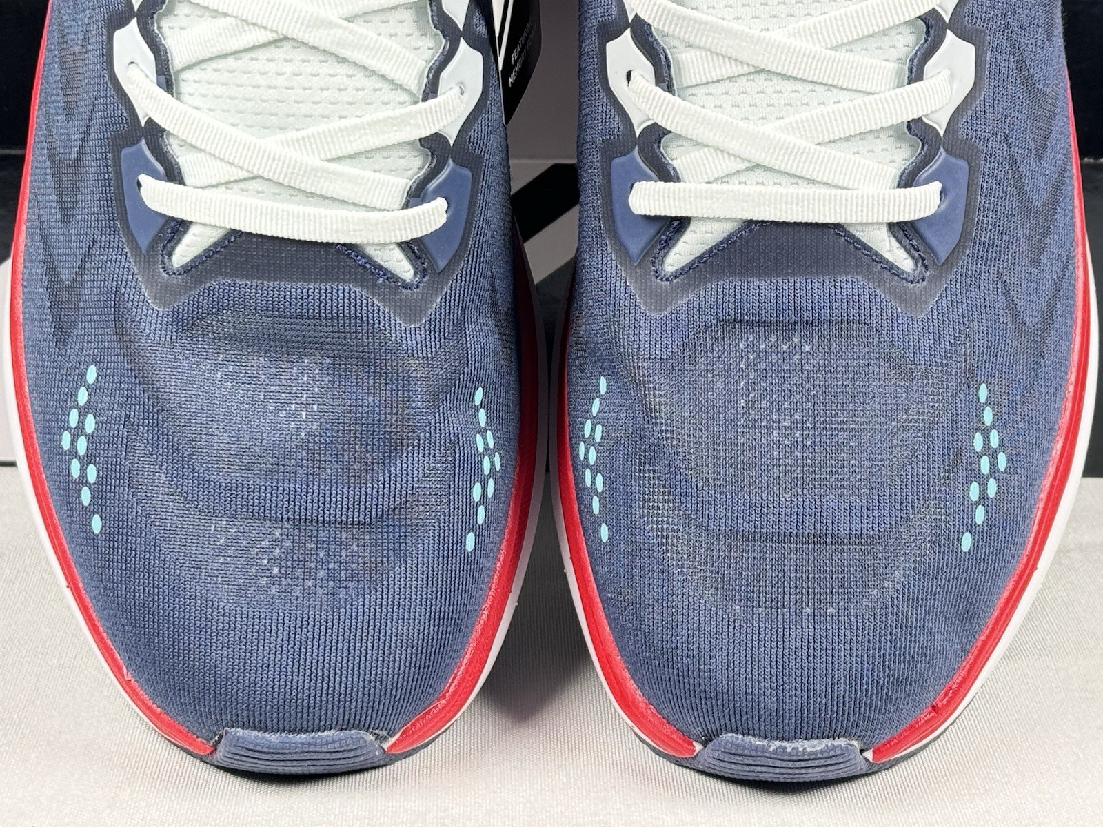 Avia Avi-Move Men’s Size 10 Sneakers Blue Red Memory Foam Running Shoes New