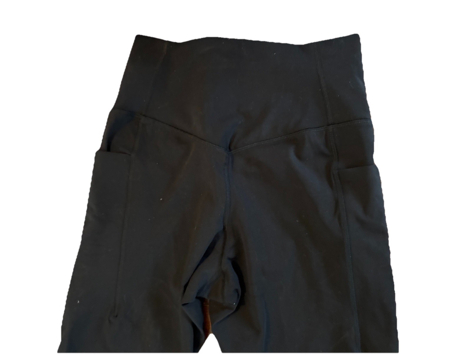 MEMBER”S MARK EVERYDAY Women’s Black HIGH RISE ANKLE Athletic Leggings Sz.M