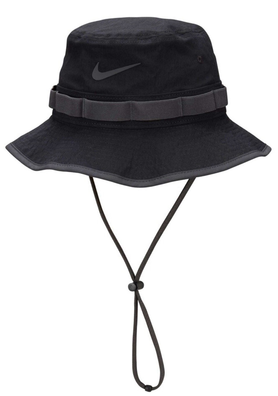NIKE Dri-FIT Apex Bucket Hat Cap Black/Anthracite Size SMALL FB5621-010 NEW