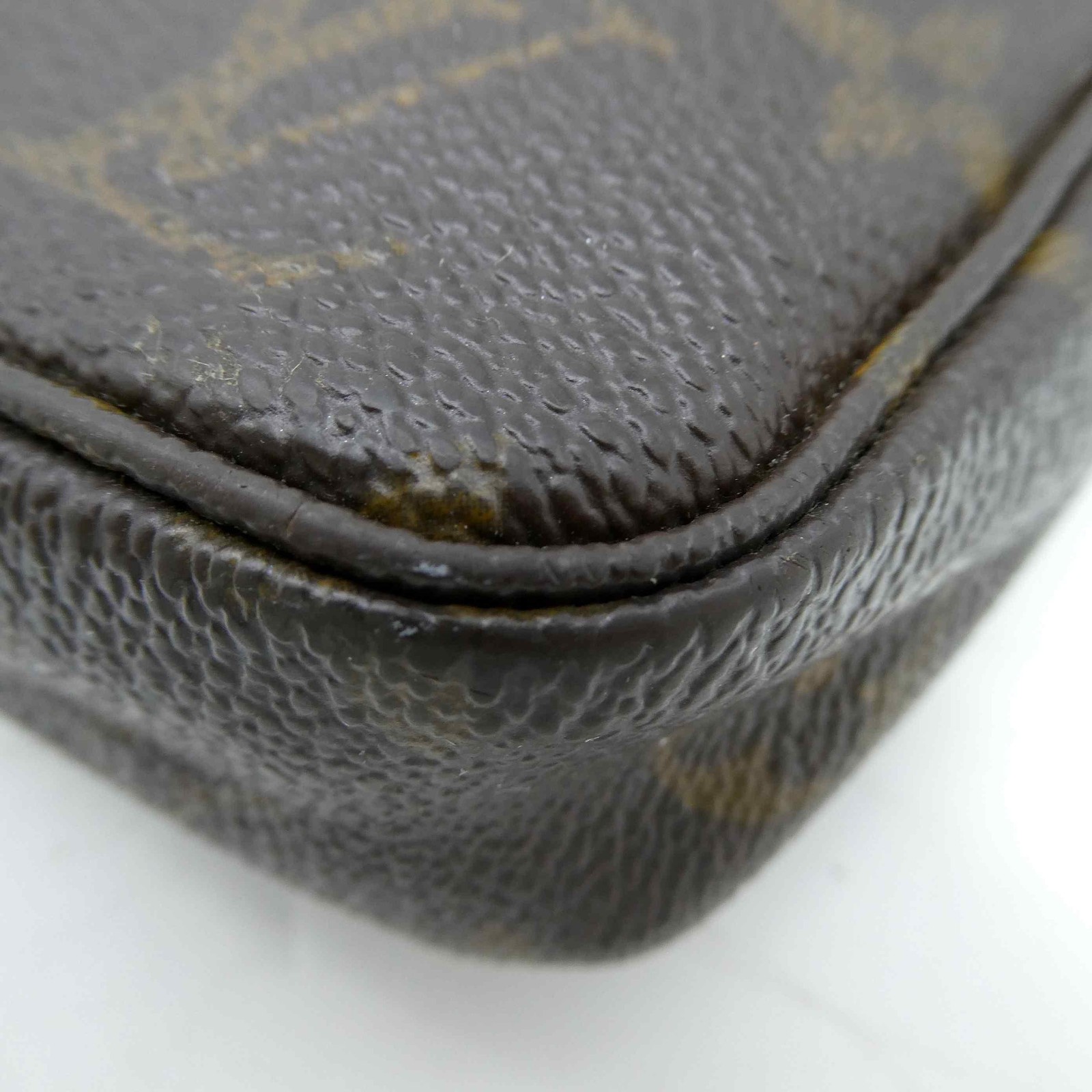 [Genuine Strap] Louis Vuitton Pochette Accessoires Bag PVC M51980 Monogram 1055