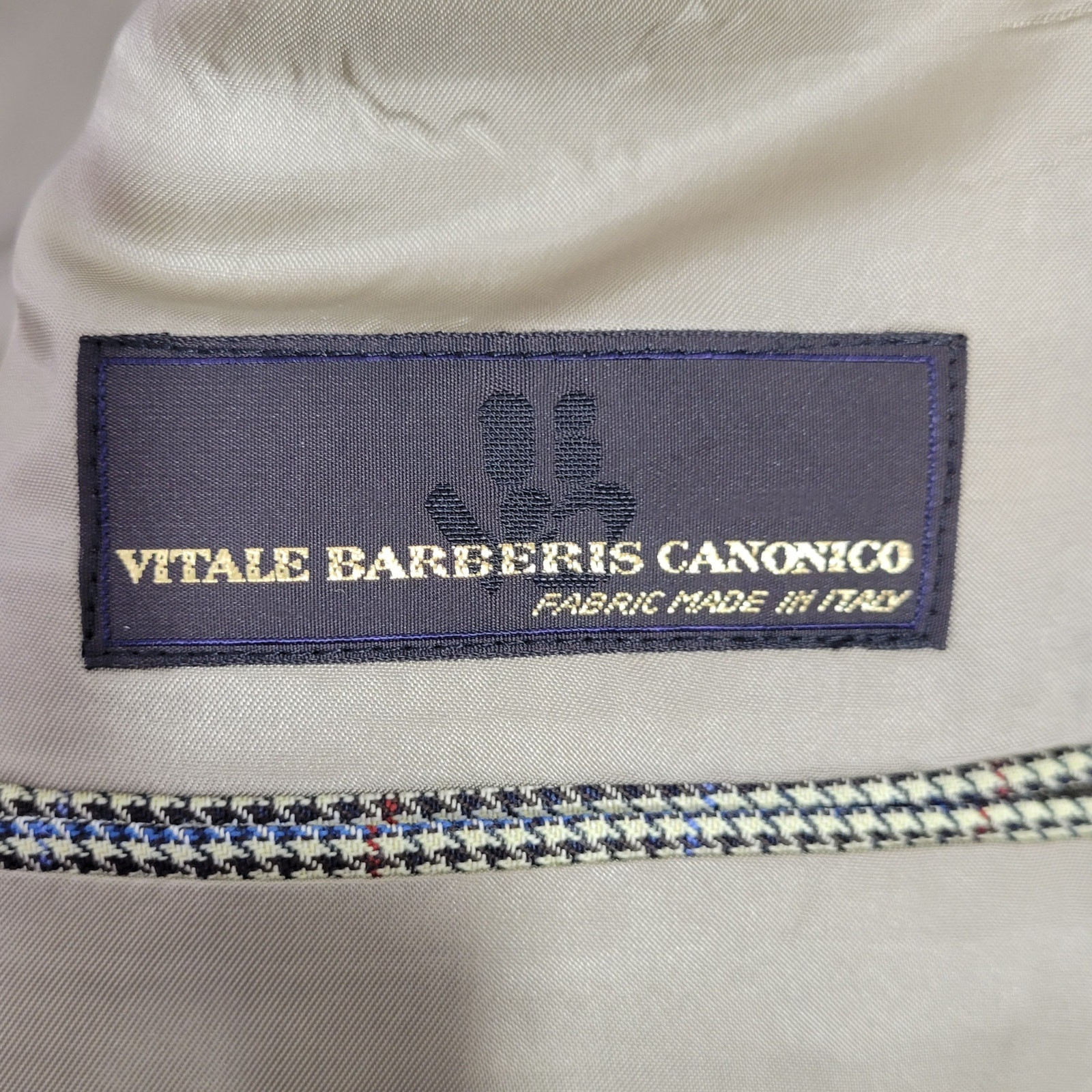Tasso Elba Men’s Blazer 44R 100% Pure New Wool Vitale Barberis Canonico Italy