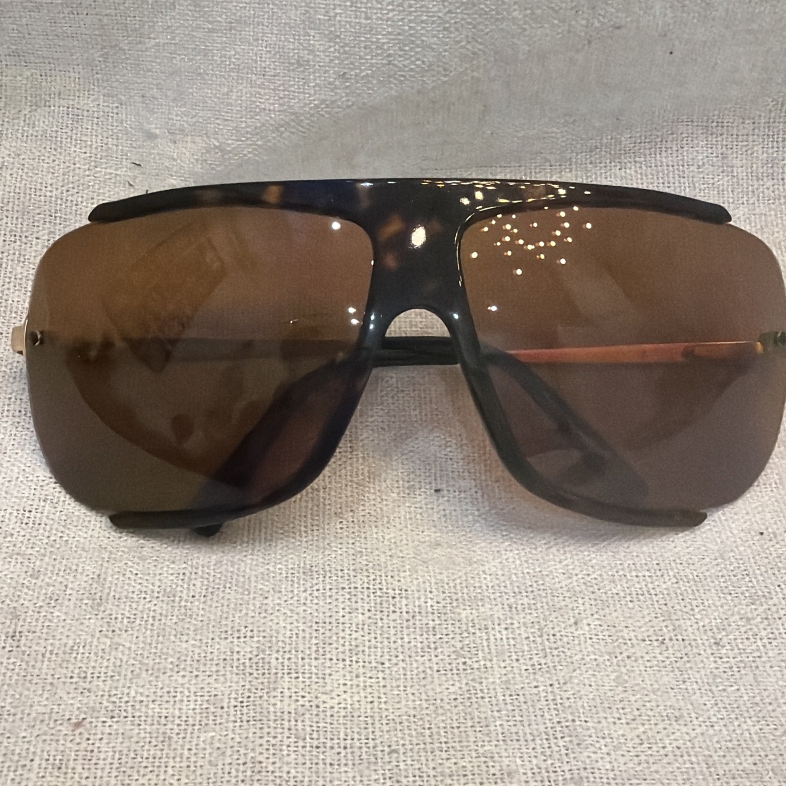 PRADA SPR 01G 640122 AU-221120 Honey Tortoise Sunglasses With Brown Lenses