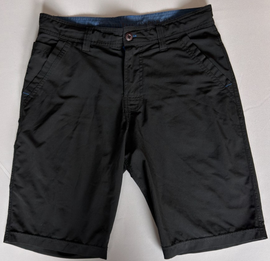 prAna Breathe Shorts Men’s 30 Black Stretch Outdoor Hybrid Drawcord