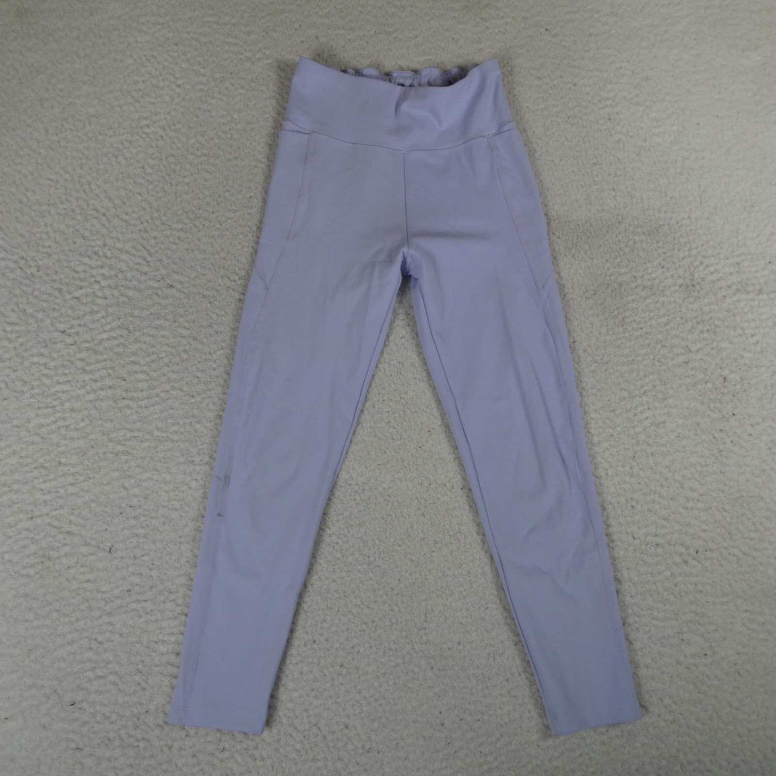 UNIQLO Legging Girls Size 9-10 Light Purple Polyester/Spandex Blend