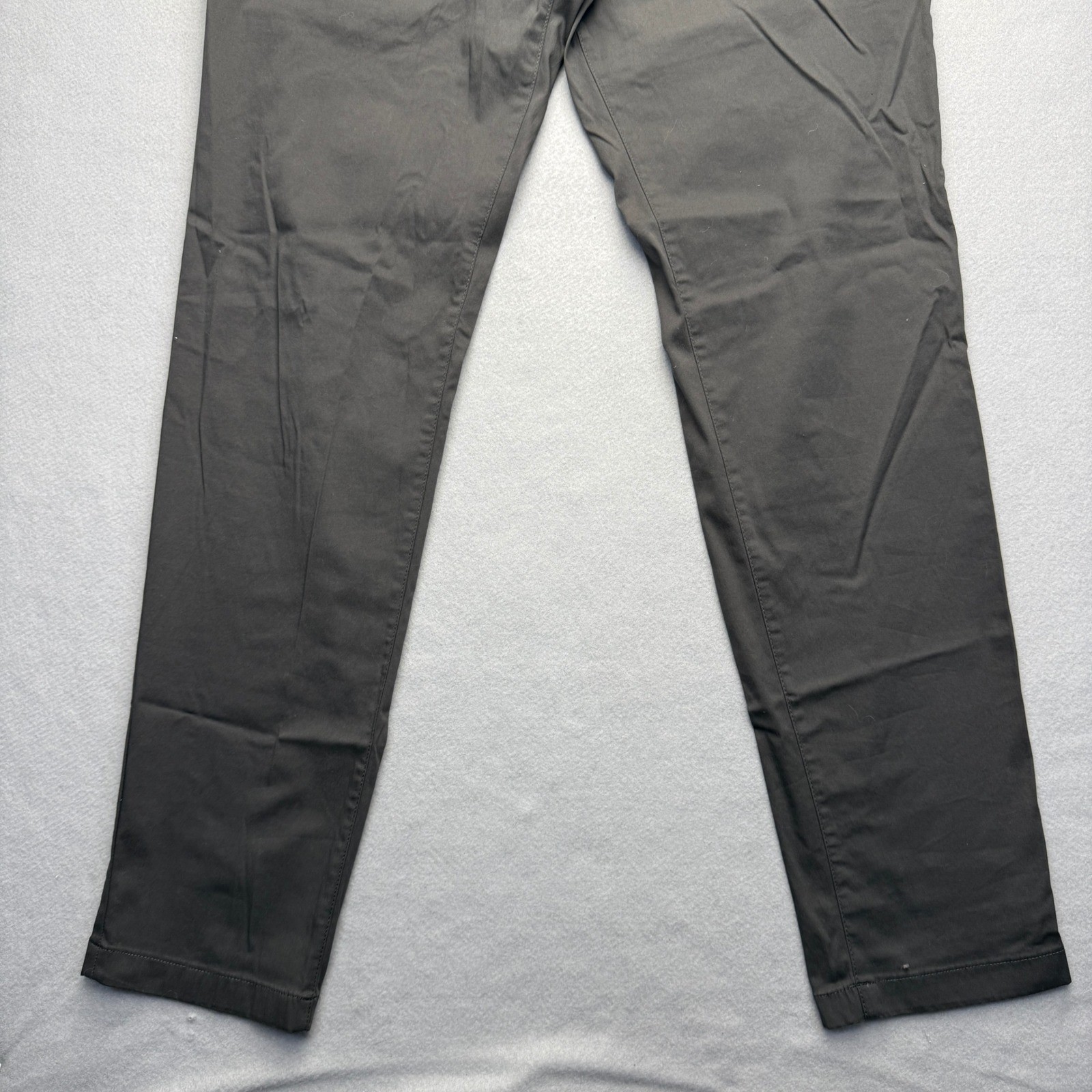 Birddogs Chino Pants Mens 34×32 Gray Lined Stretch Casual Trousers NEED REPAIR