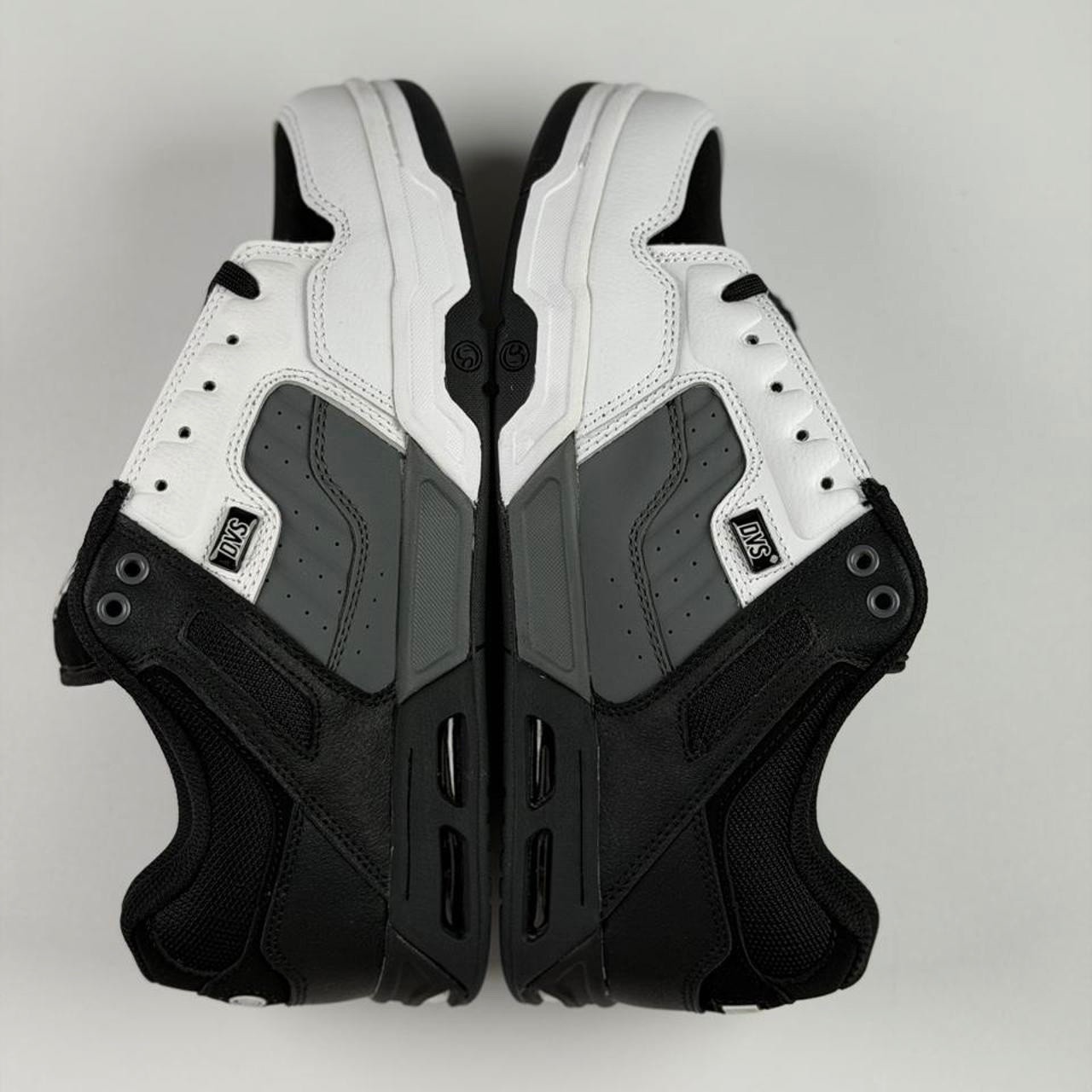 DVS Shoes Enduro Heir in Black/White/Charcoal, Size 8.5