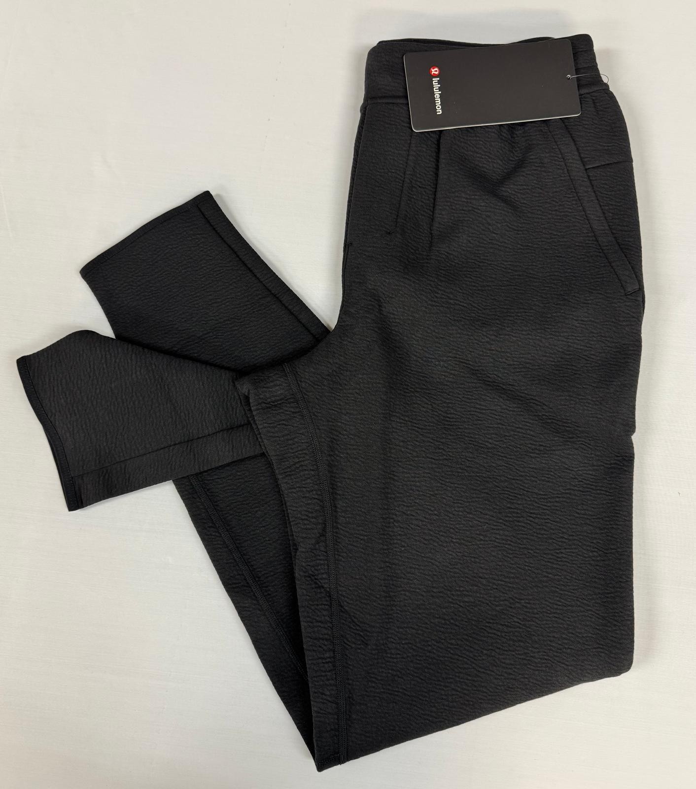 lululemon Textured Spacer Classic-Tapered Pant. Black. Choose Your Size. NWT