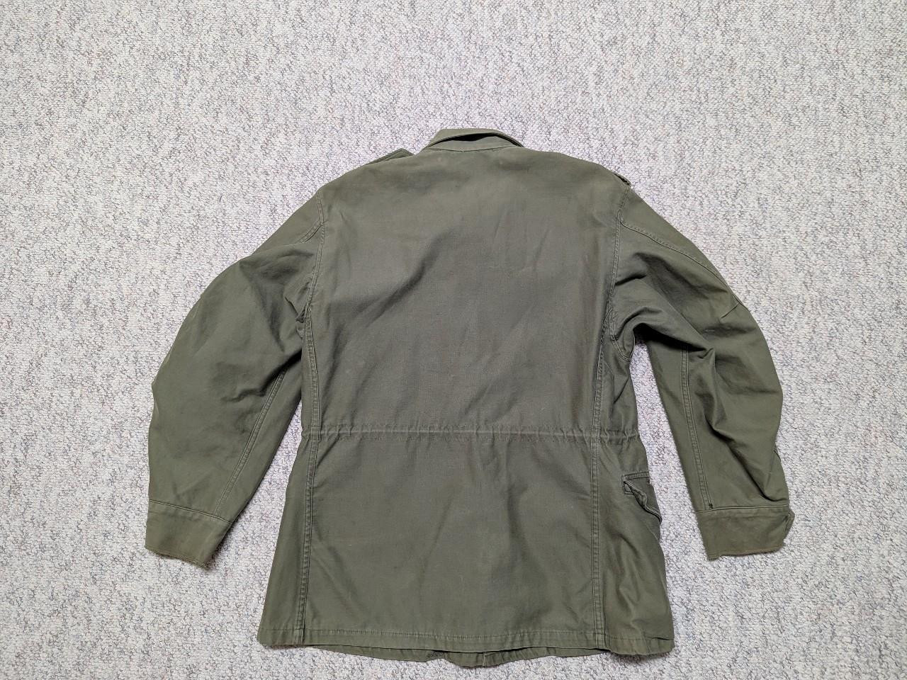 vintage m1943 us army 40 field jacket MILITARY green WWII korean war M43 coat
