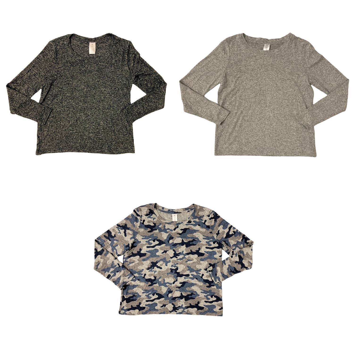 Member’s Mark Women’s Soft Brushed Relaxed Fit Long Sleeve Cozy Top