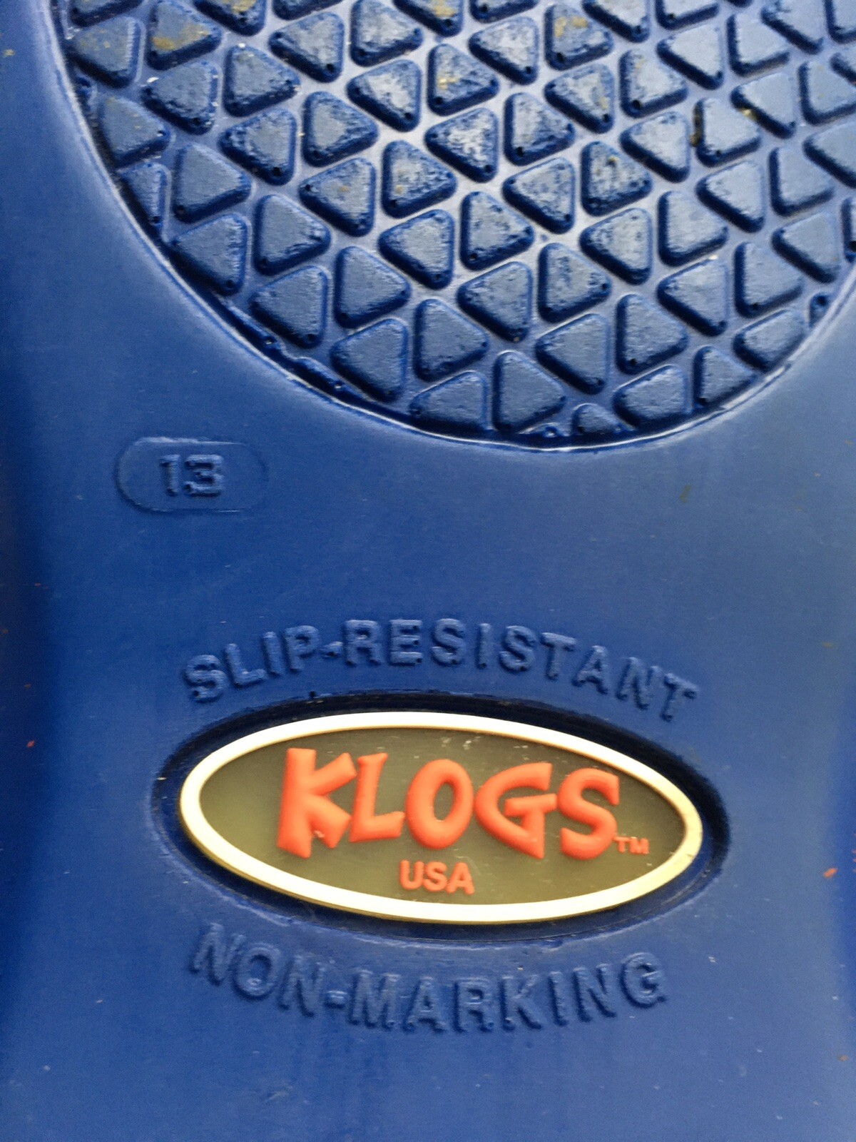 Klogs Womens Size 13 M Paint Splash Clogs Comfort Red Blue White Slip Resistant