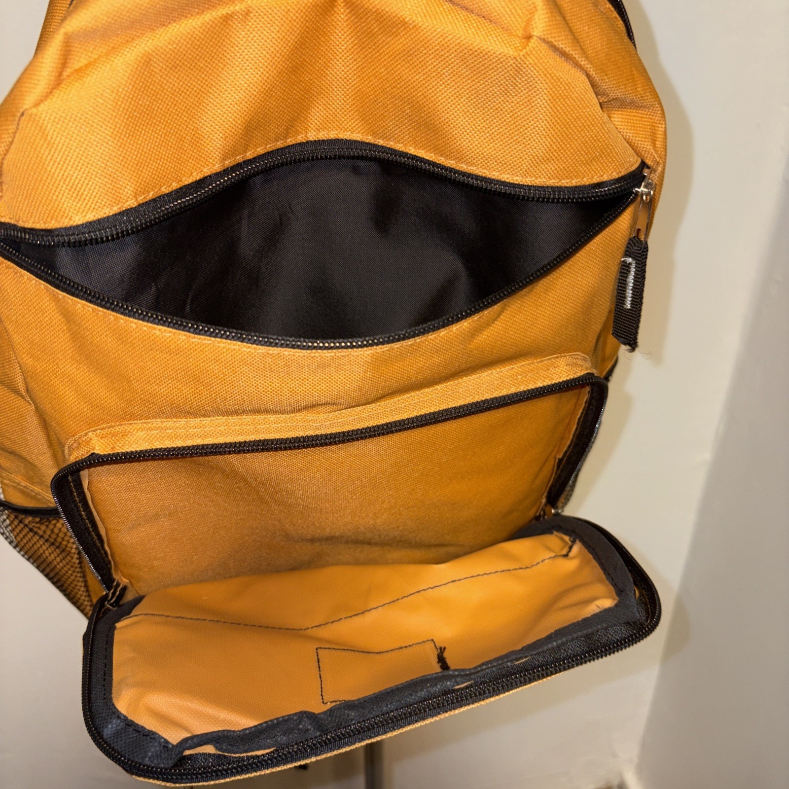 Summit Ridge 18 Inch orange Tiel Backpack for School, Travel, Sports