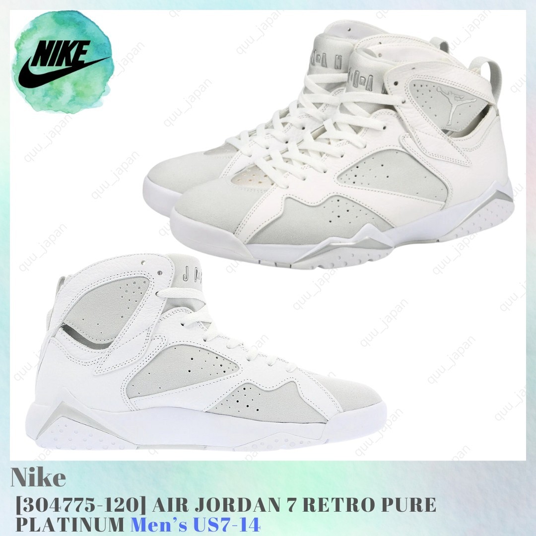 NIKE AIR JORDAN 7 RETRO PURE PLATINUM 304775-120 Men’s US7-14 NEW