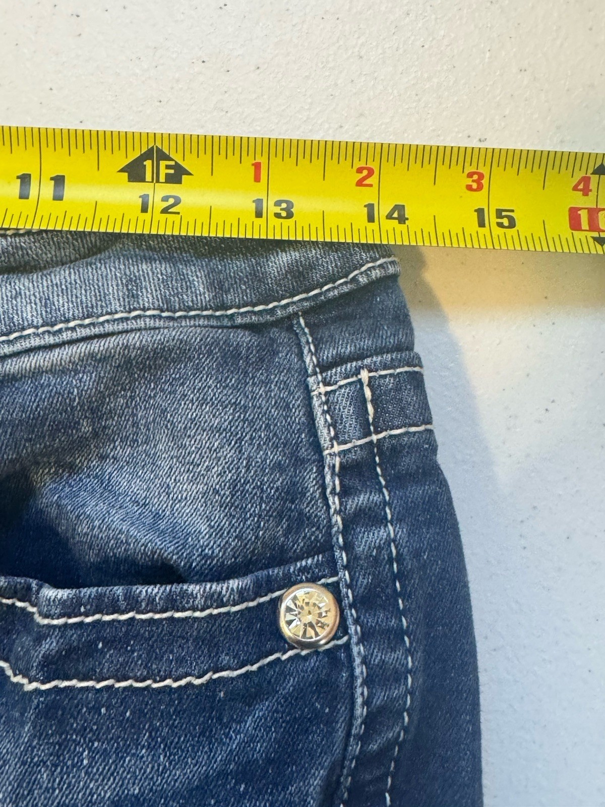 Stella In Dreams Jeans Womens 29X29.5 Wing Embellished Bootcut Western Festival