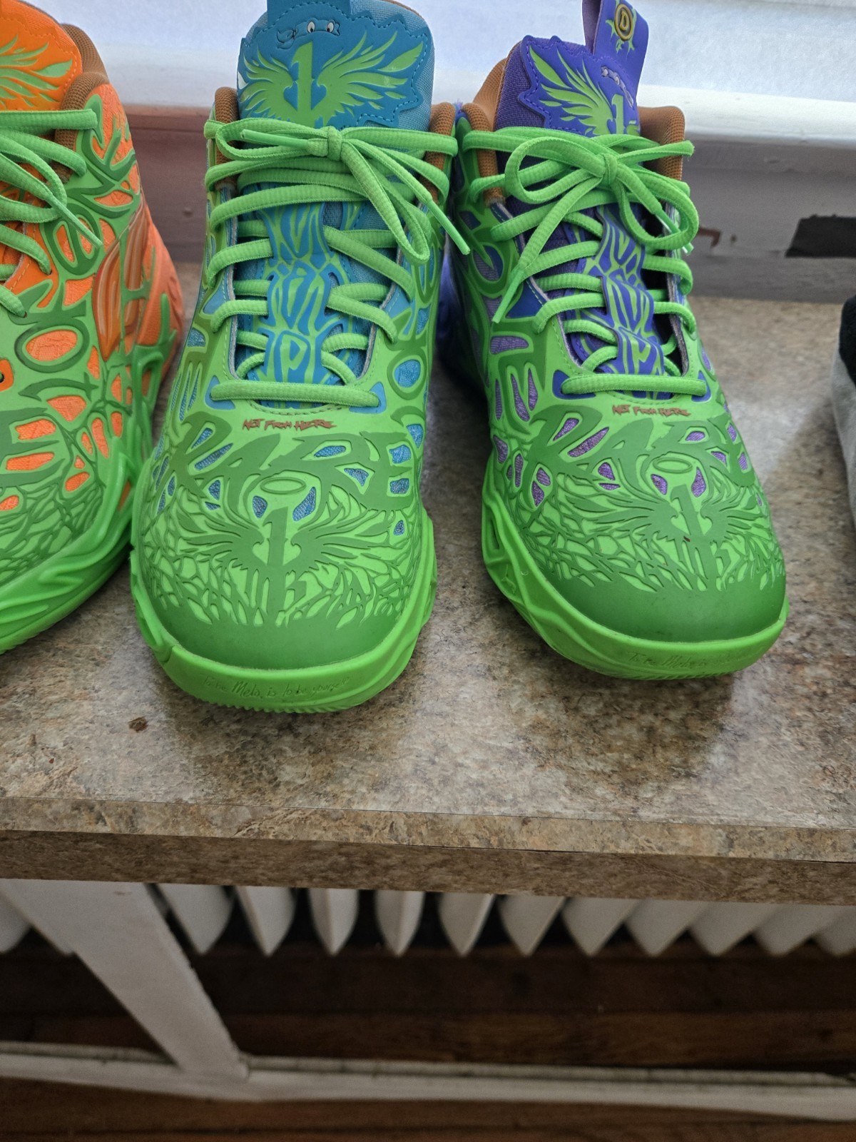 PUMA MB.03 TMNT Teenage Mutant Ninja Turtles “Mutant Mayhem” Rare Size 9 Storage