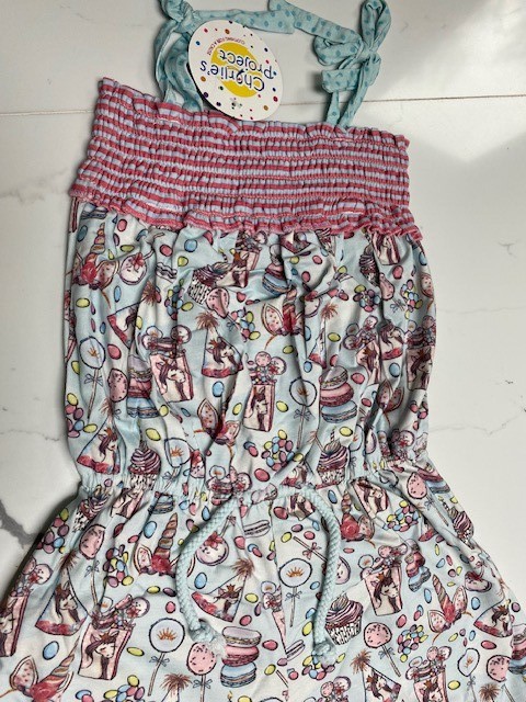 Unicorn Party Romper -Child 8, 10, 12 Charlie’s Project – FINAL Sale