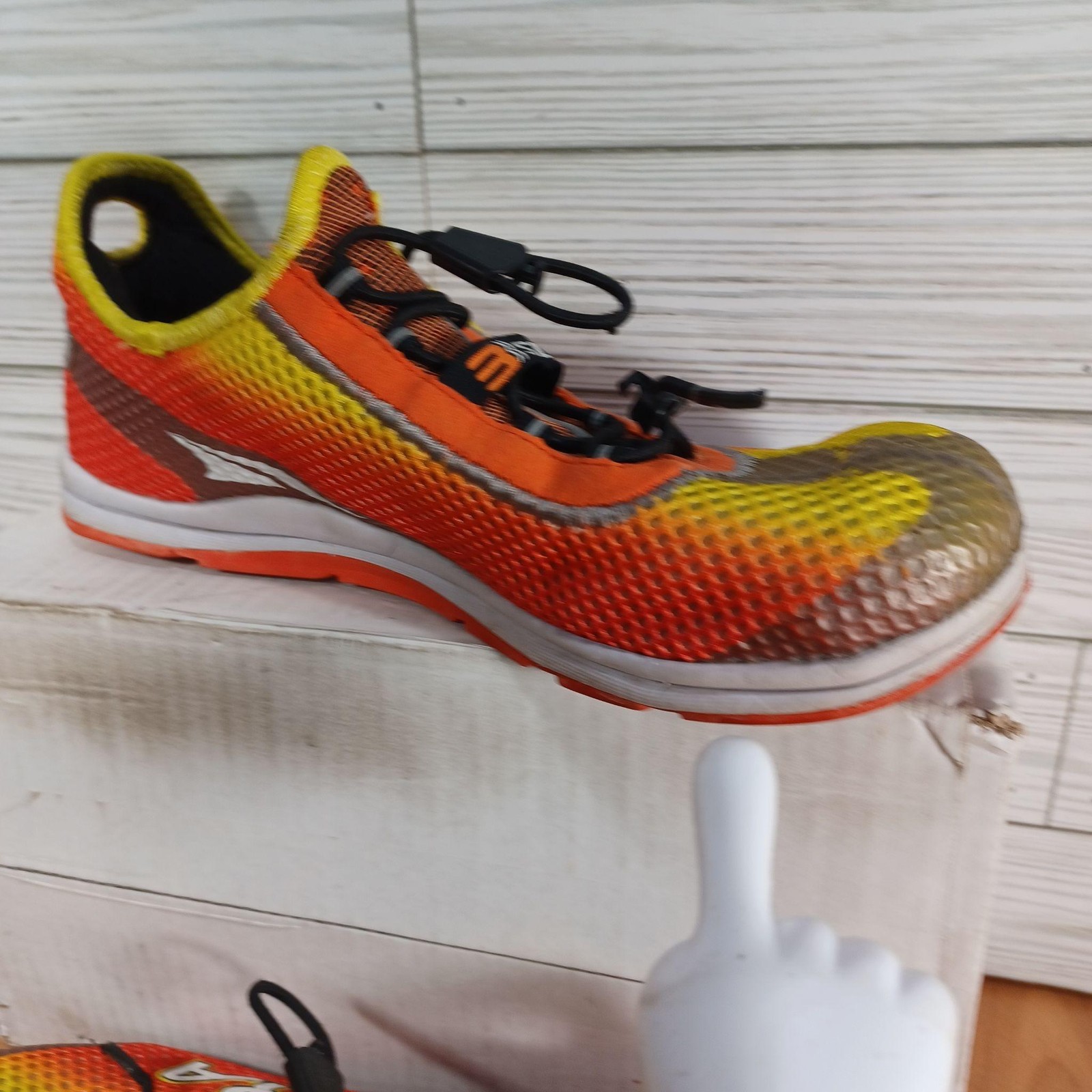 Altra 3Sum Shoes Mens Size 10 Contour Footbed Orange Running Low Top Zero Drop