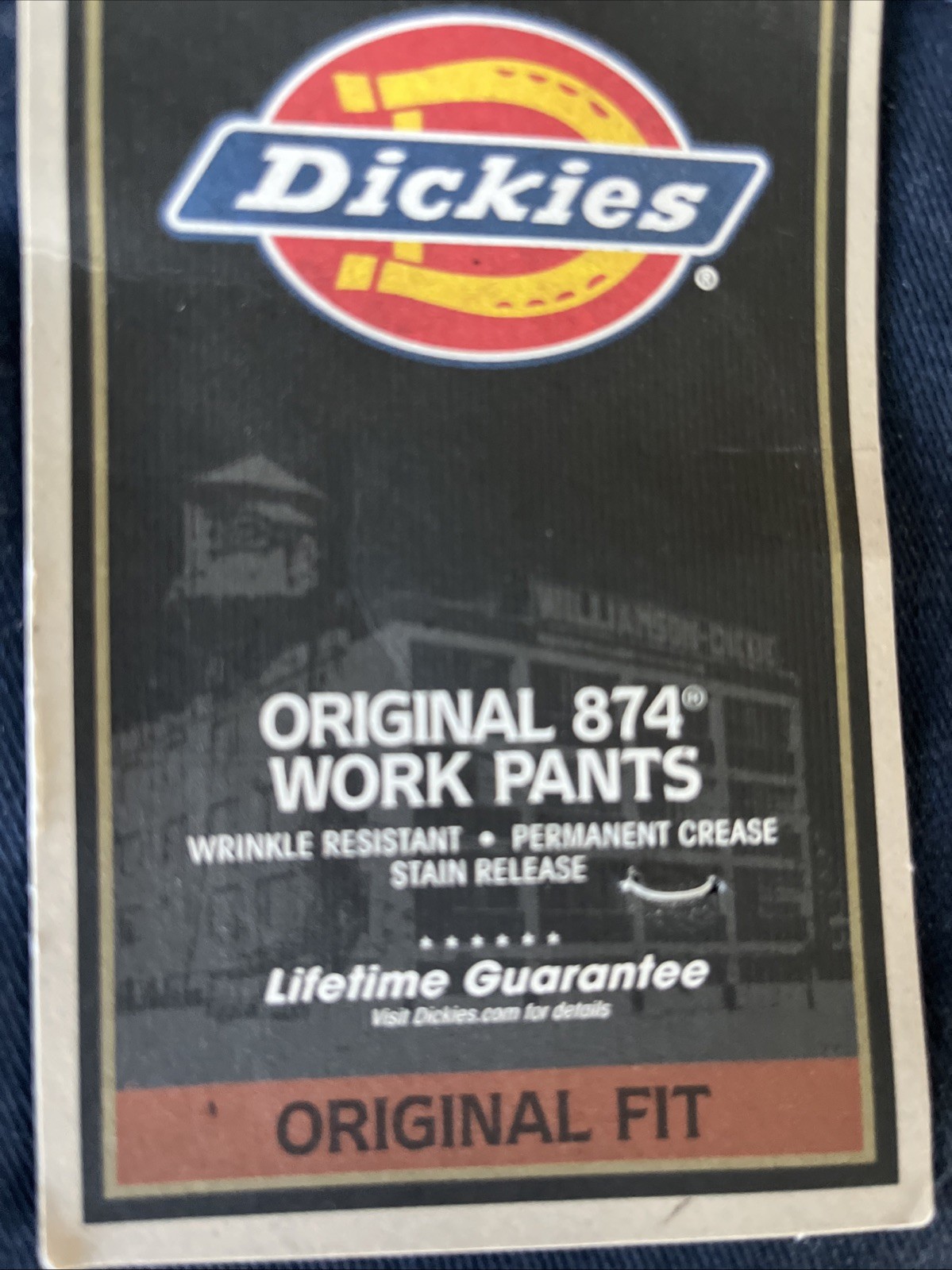 Dickies Men’s 874 Pants Classic Original Fit Work Straight Leg 44×30