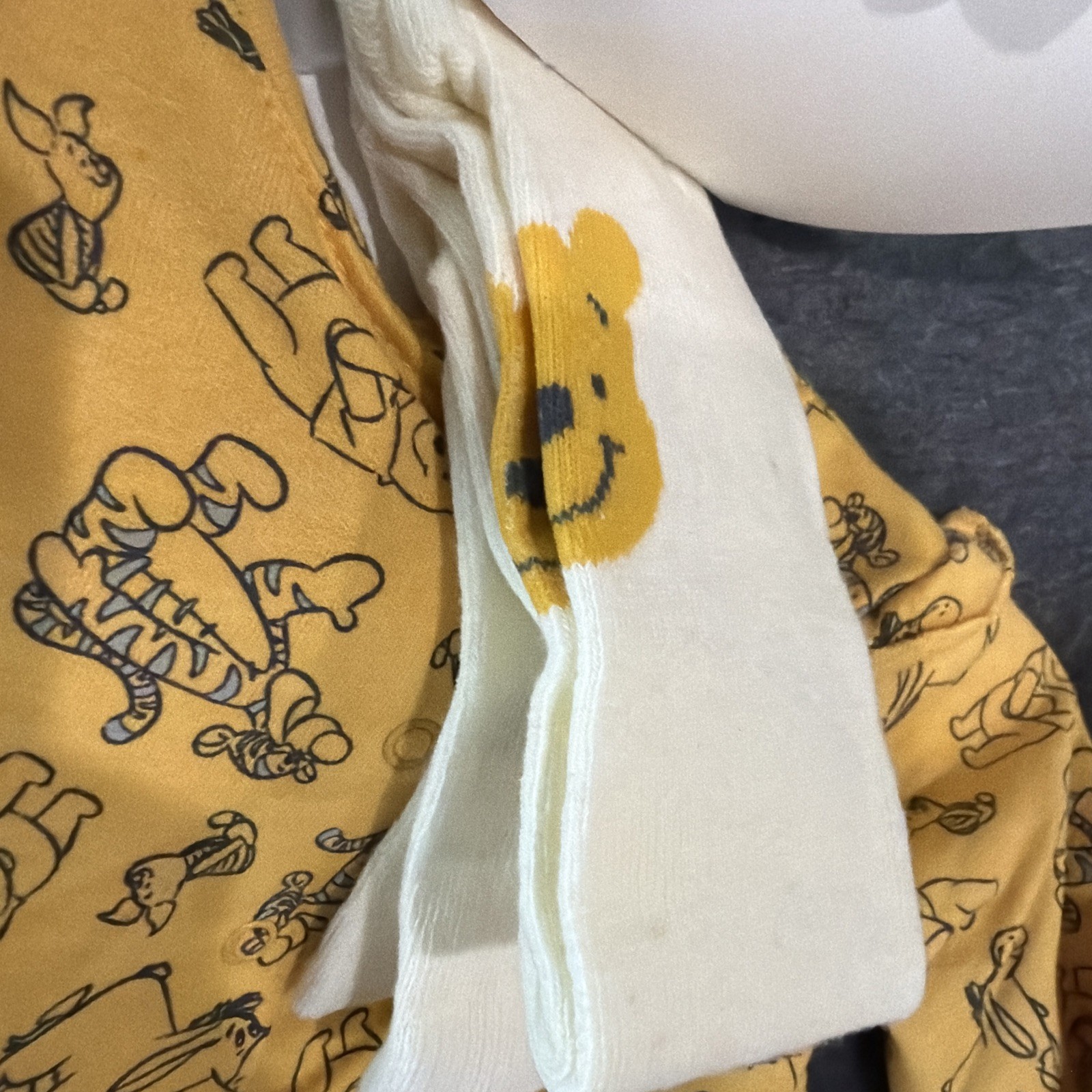 Disney Winnie the Pooh Baby Girls 3 Pc Dress Set-Mimosa 18M