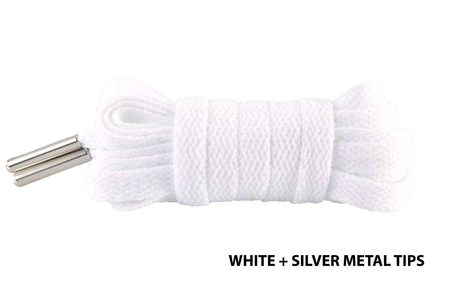 FLAT SHOELACES WITH METAL AGLETS LACE TIPS LACES FOR ALL SHOES