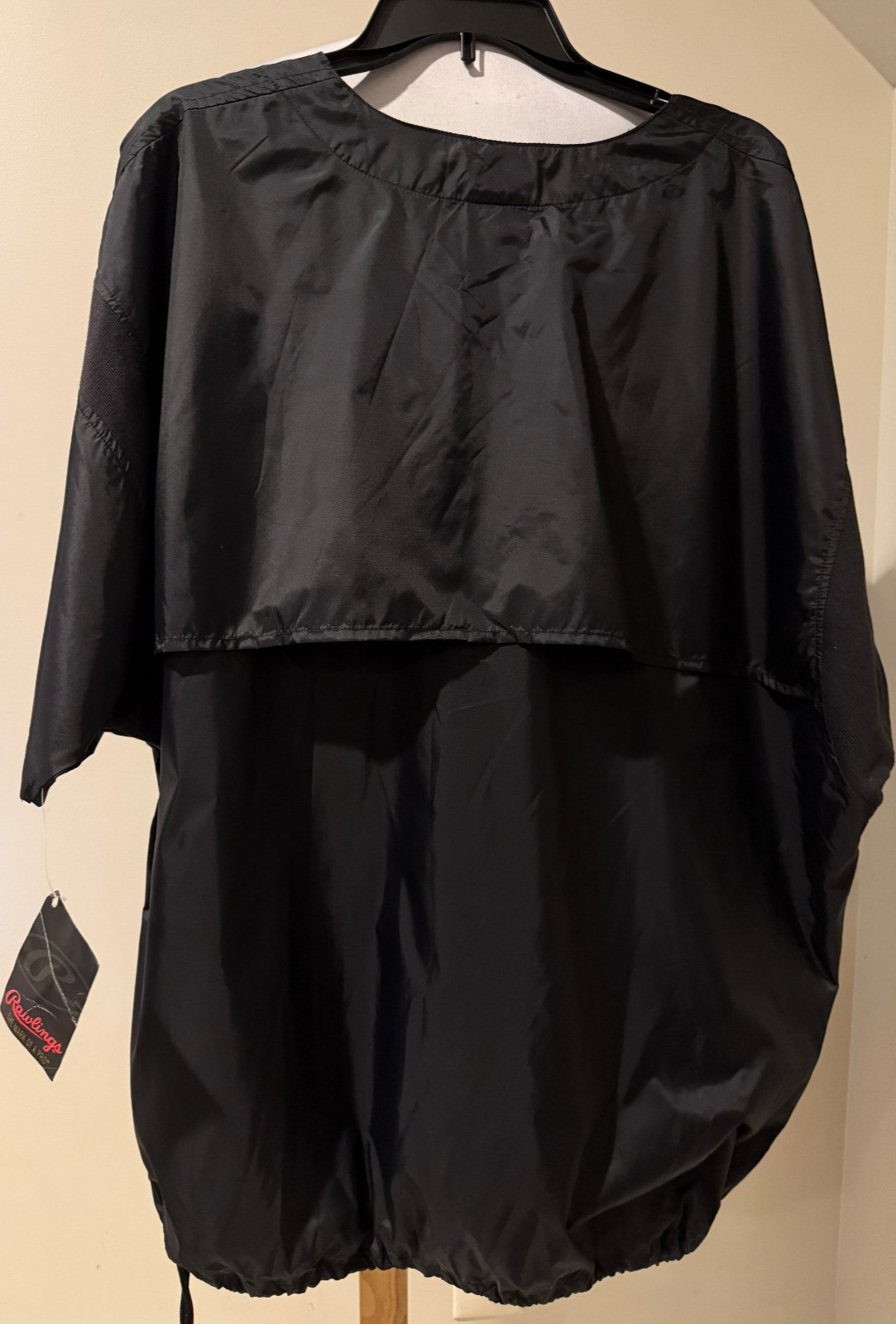 RAWLINGS Mens Baseball Windbreaker Rain Pullover Shirt Jacket NWT – 2XL XXL