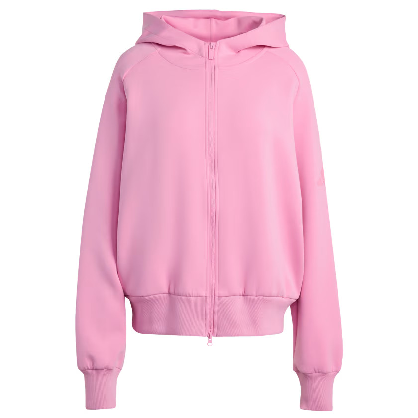 adidas women SOFT LUX FULL-ZIP HOODIE