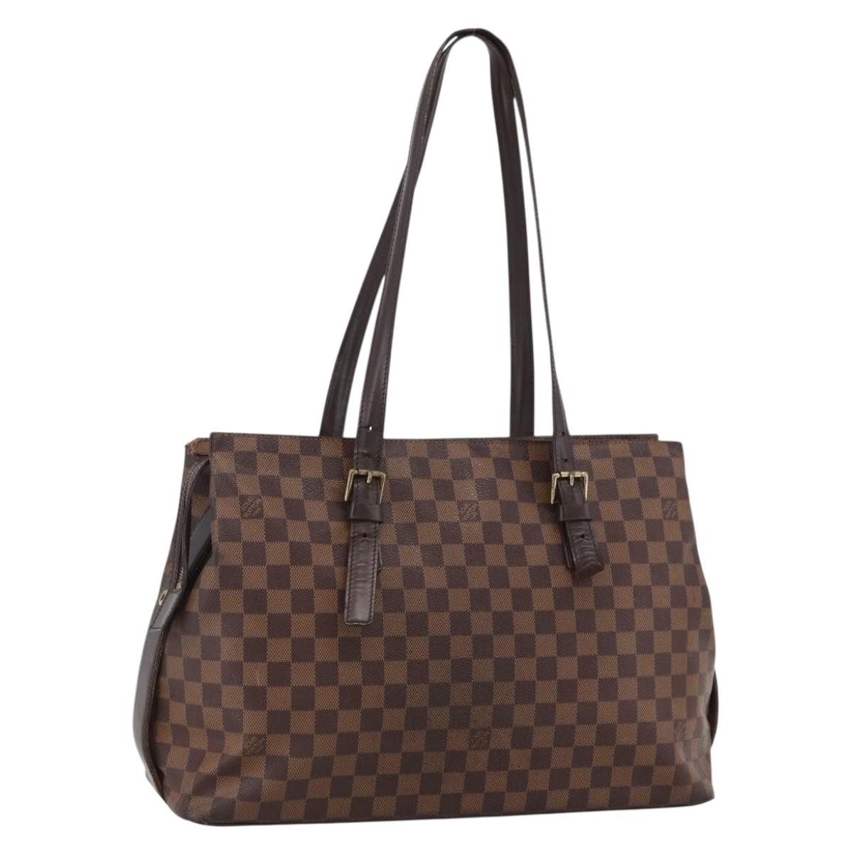 LOUIS VUITTON Damier Ebene Chelsea Tote Bag N51119 LV Auth ka2815