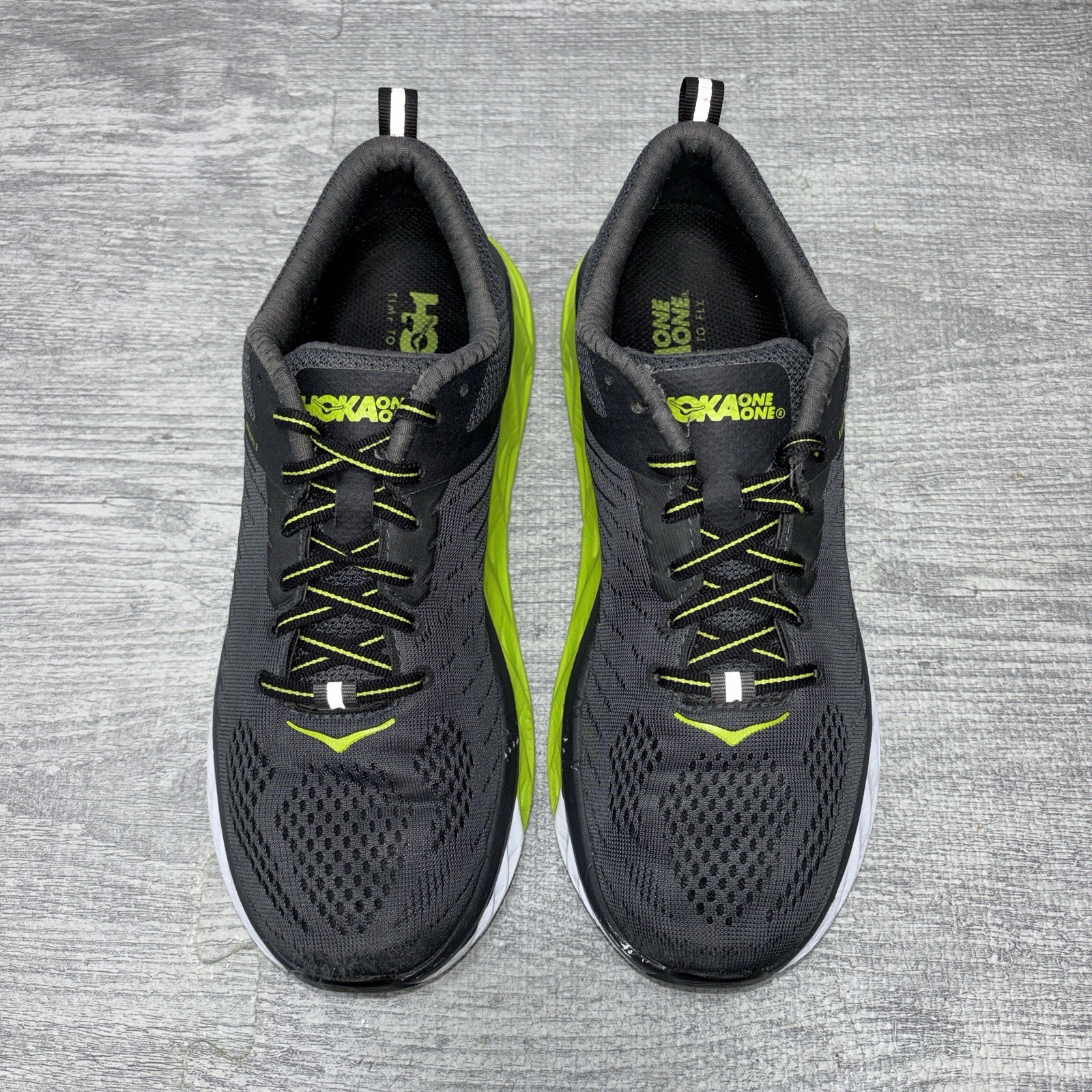 Hoka One One Arahi 3 Running Shoe Womens Size 7.5 Gray Athletic Gym Sneaker