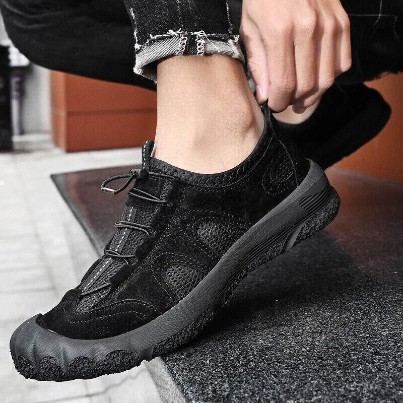 Summer Men’s Hiking Walking Casual Outdoor Sports Shoes Mesh Beathable Fashion