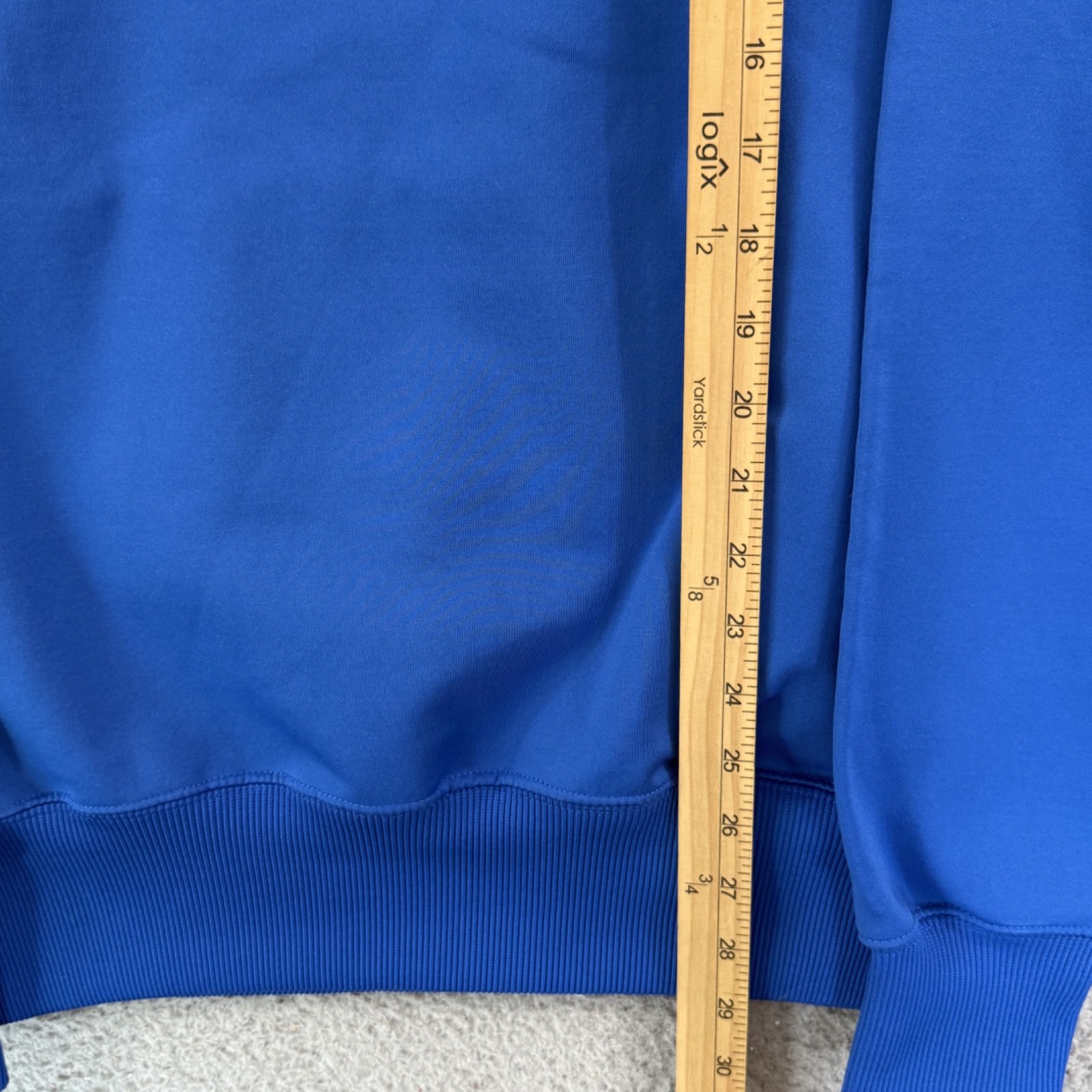 Chicago Cubs Sweatshirt Mens Medium Blue MLB Baseball Majestic Authentic Sport
