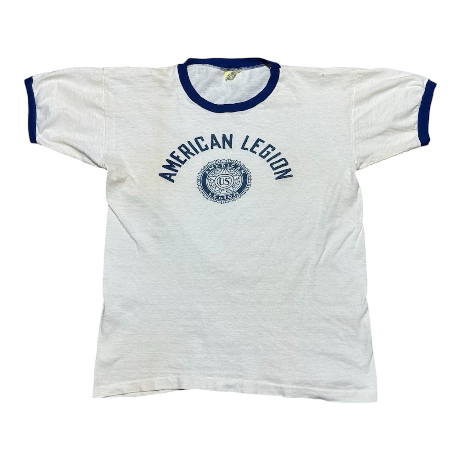 Vintage 60s American Legion US Men’s Unisex Ringer T-Shirt