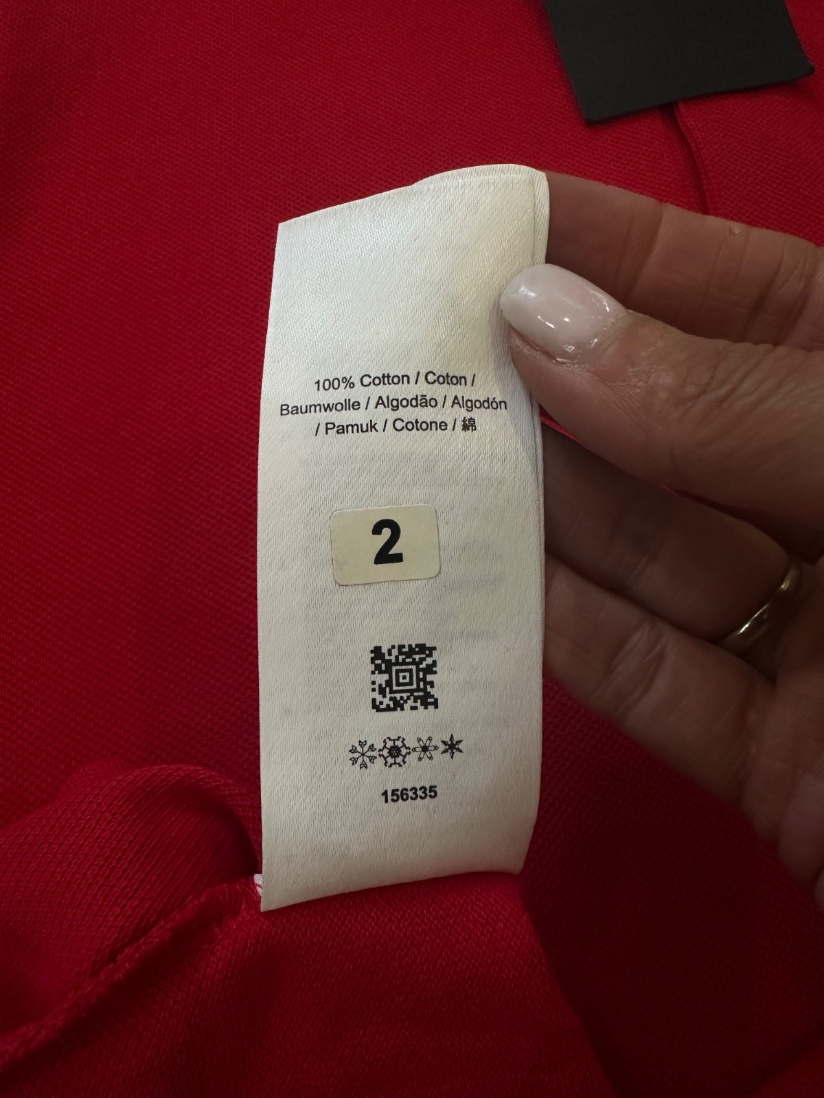 Fred Perry M3600 Twin Tipped Polo Shirt Red Gold White Size L New With Tags