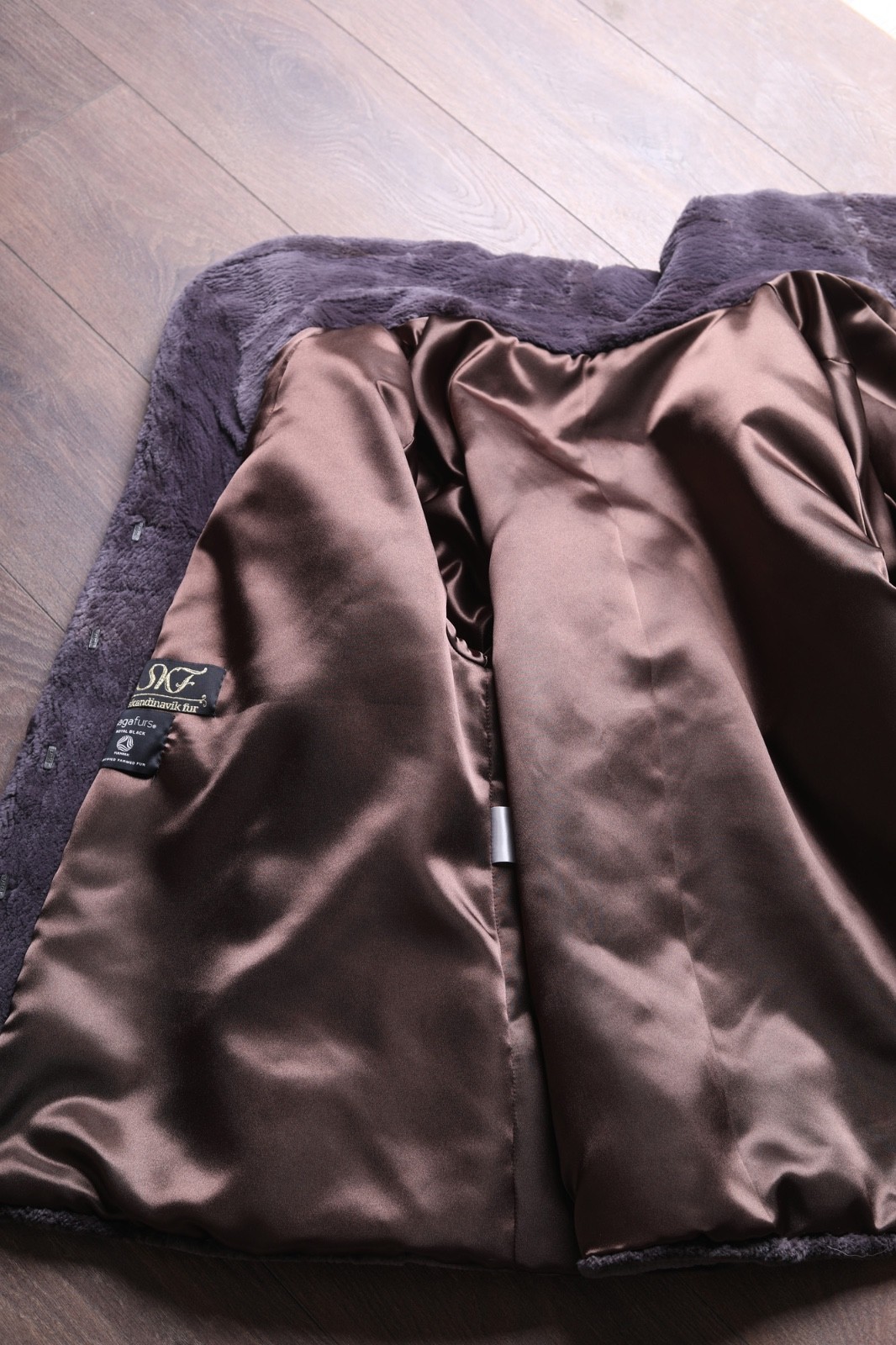 Levander Sheared Beaver Fur Coat