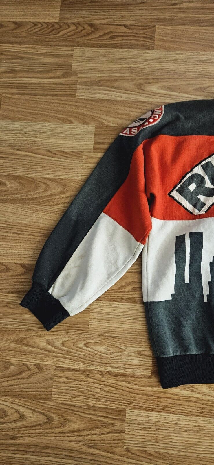 Vintage Rare Original Adidas 1986 Run DMC Sweatshirt 80s Rap Hip Hop Size XXL