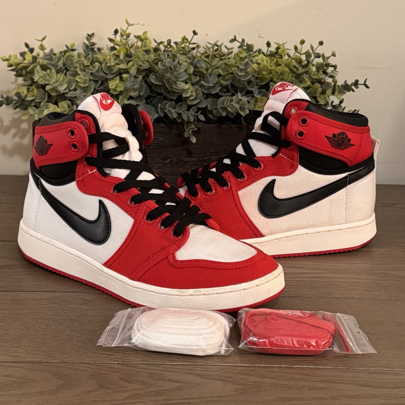 Air Jordan 1 KO Chicago (AJKO) 2021 Men’s Size 7.5 White Red Black DA9089-100
